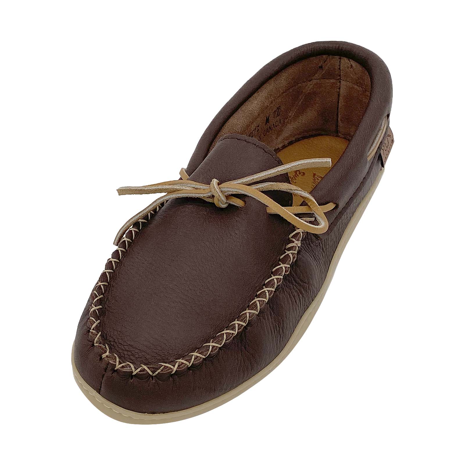 Men's Moose Hide Leather Moccasin Shoes