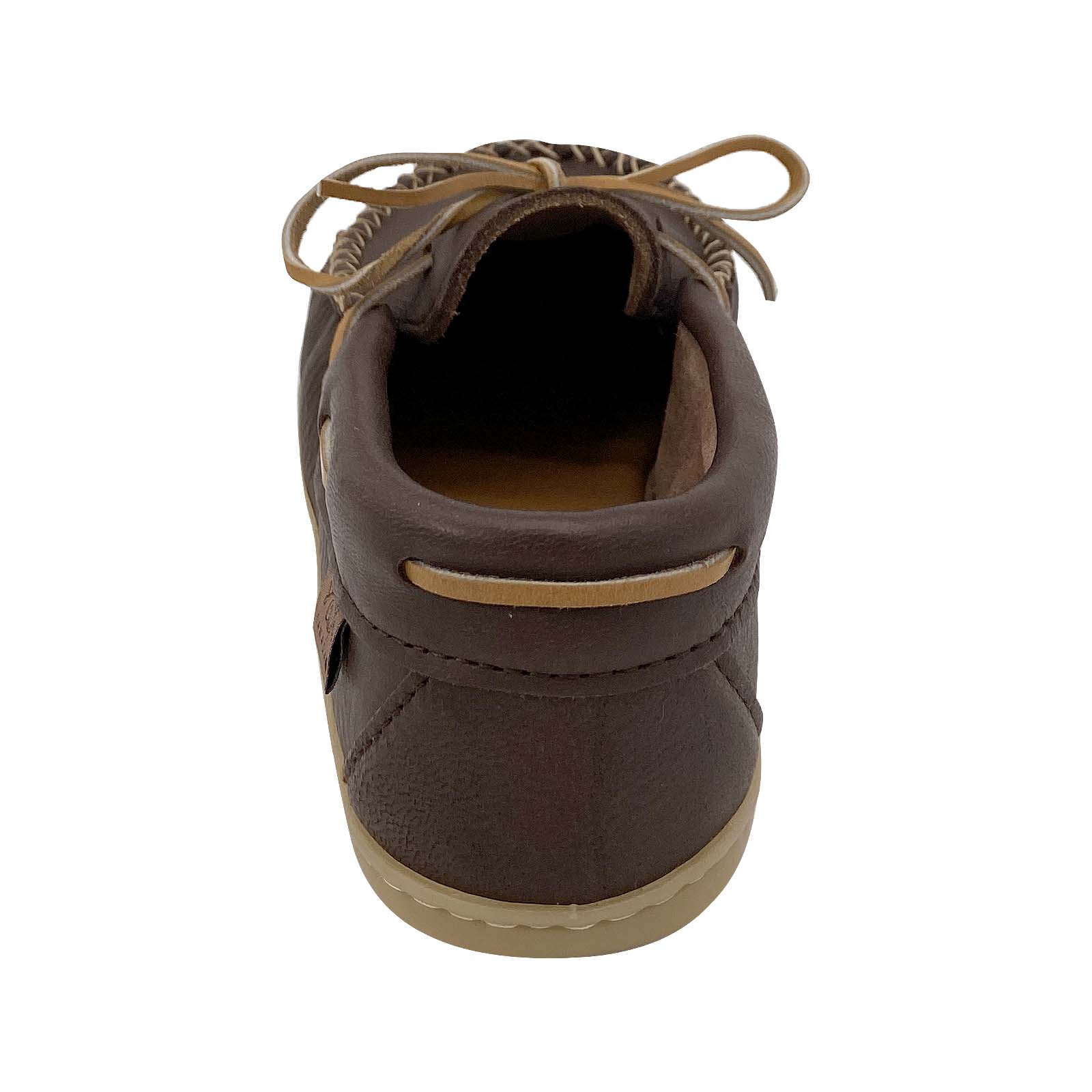 Men's Fudge Moose Hide Leather Moccasin Shoes