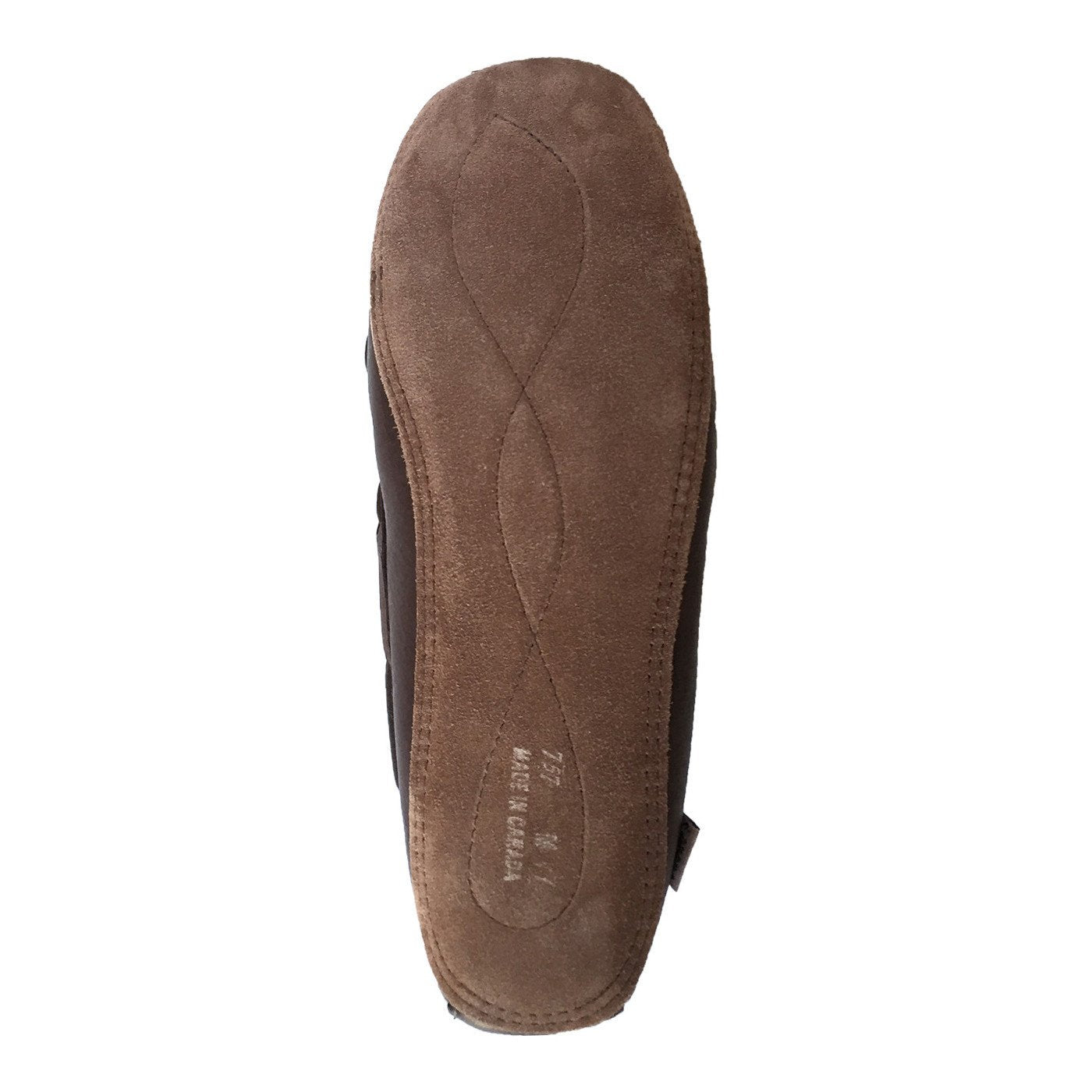 Men's Lined Moose Hide Leather Moccasins
