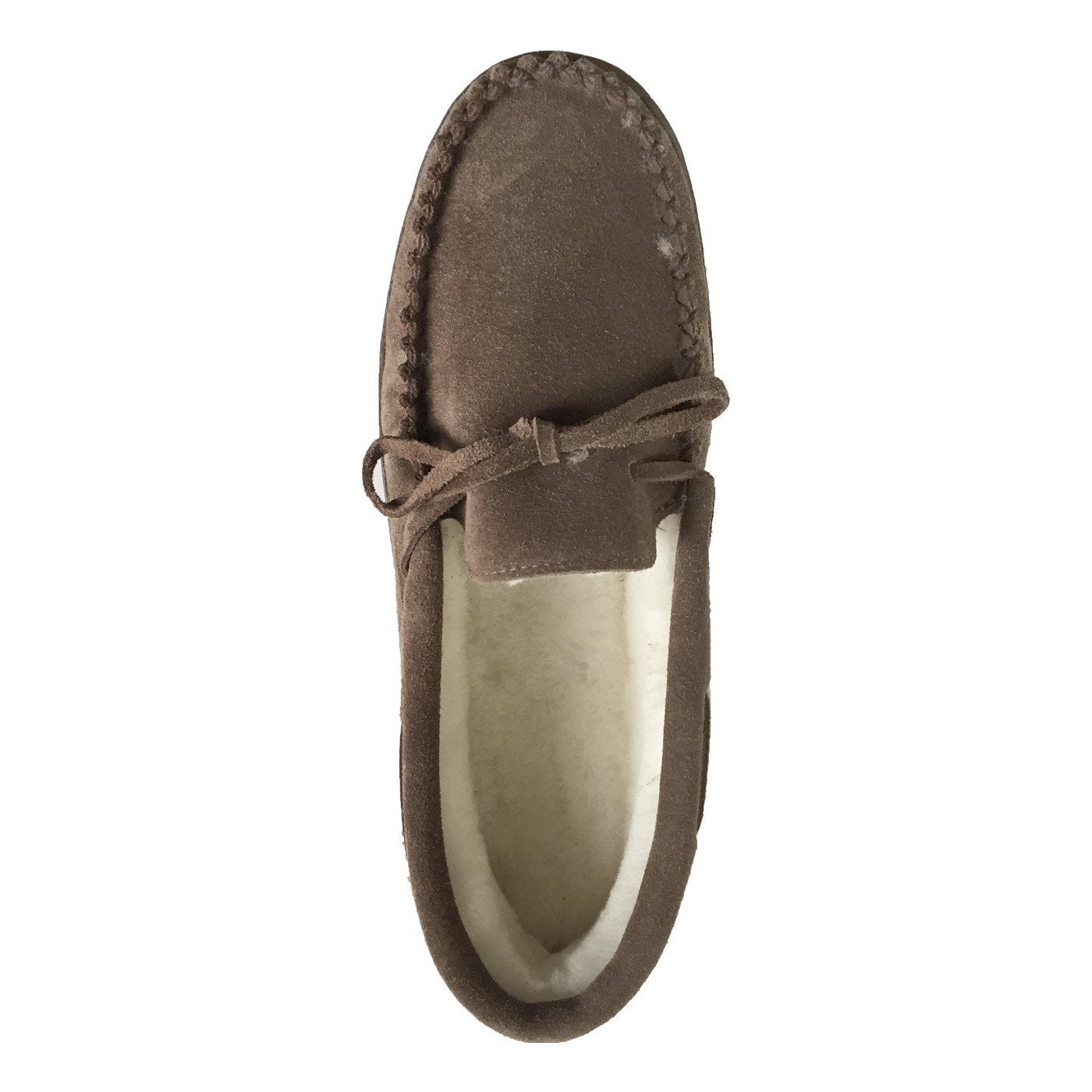 Men's Sheepskin Lined Moccasin Shoes