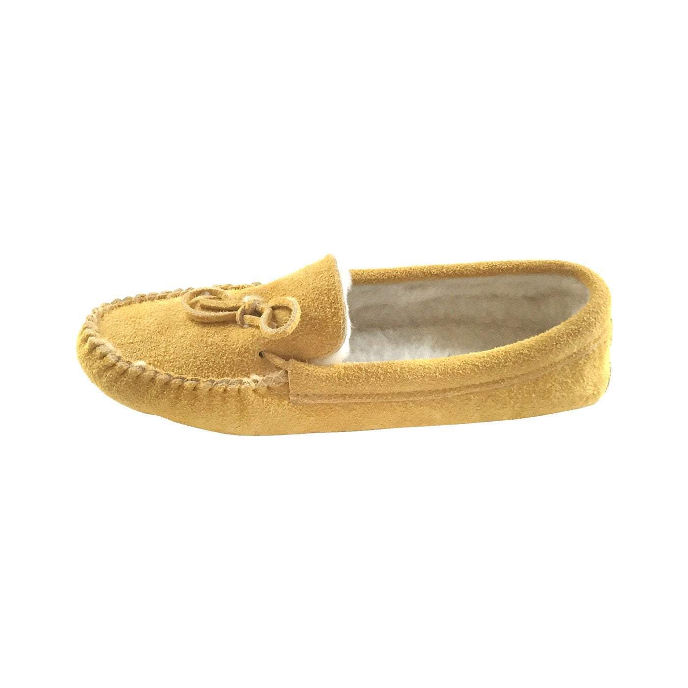 Men's Lined Moose Hide Suede Moccasins