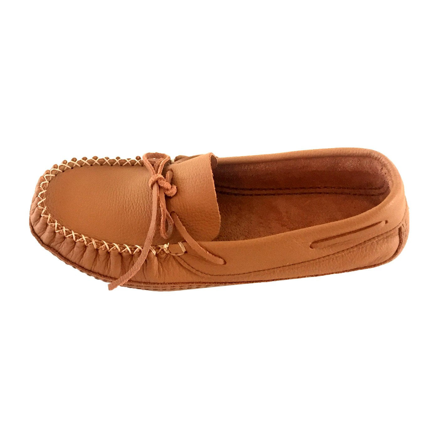 Men's Wide Leather Moccasins