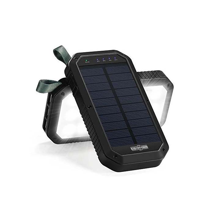 Wireless Solar PowerBank Charger & 28 LED Room Light