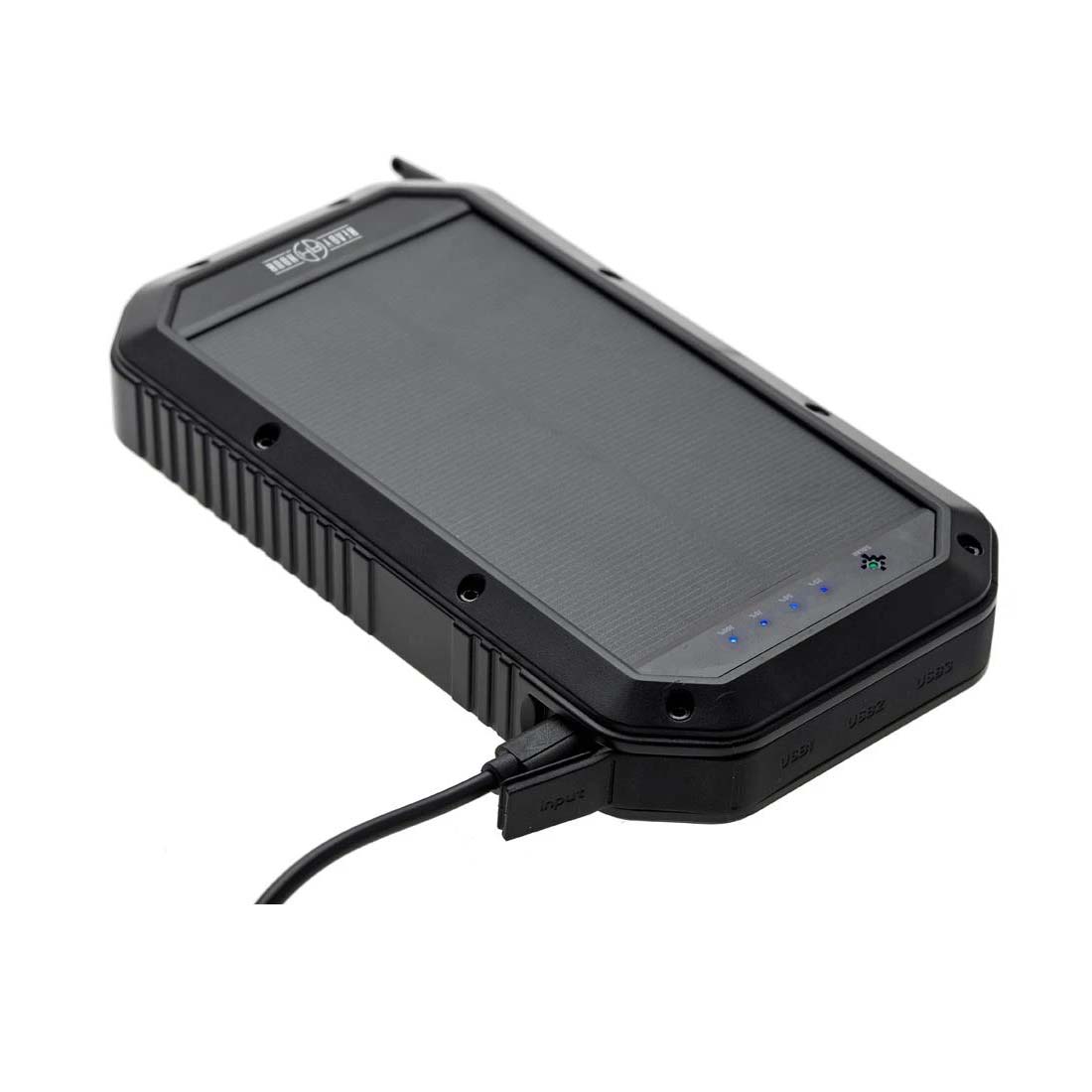 Wireless Solar PowerBank Charger & 28 LED Room Light