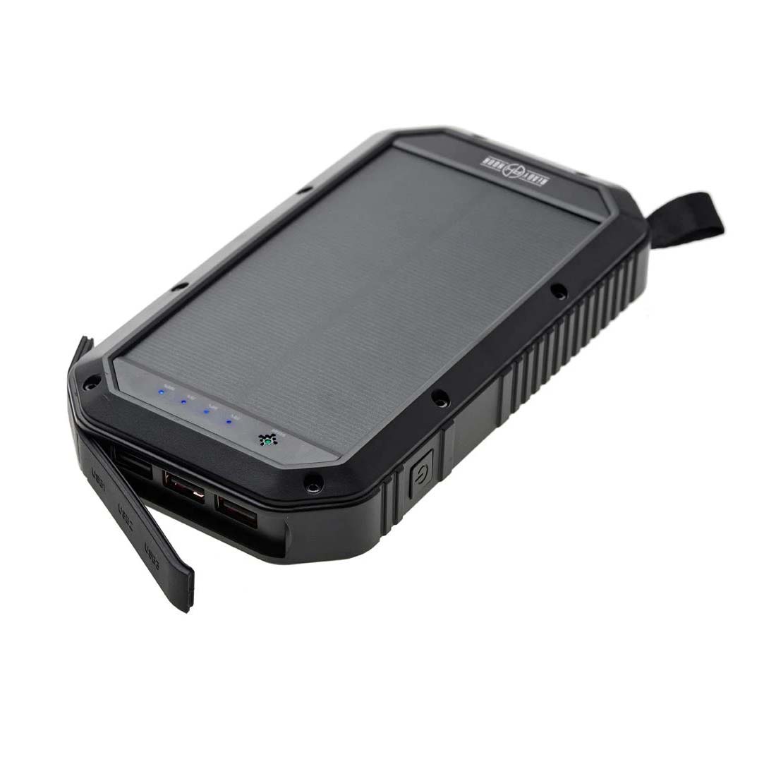 Wireless Solar PowerBank Charger & 28 LED Room Light