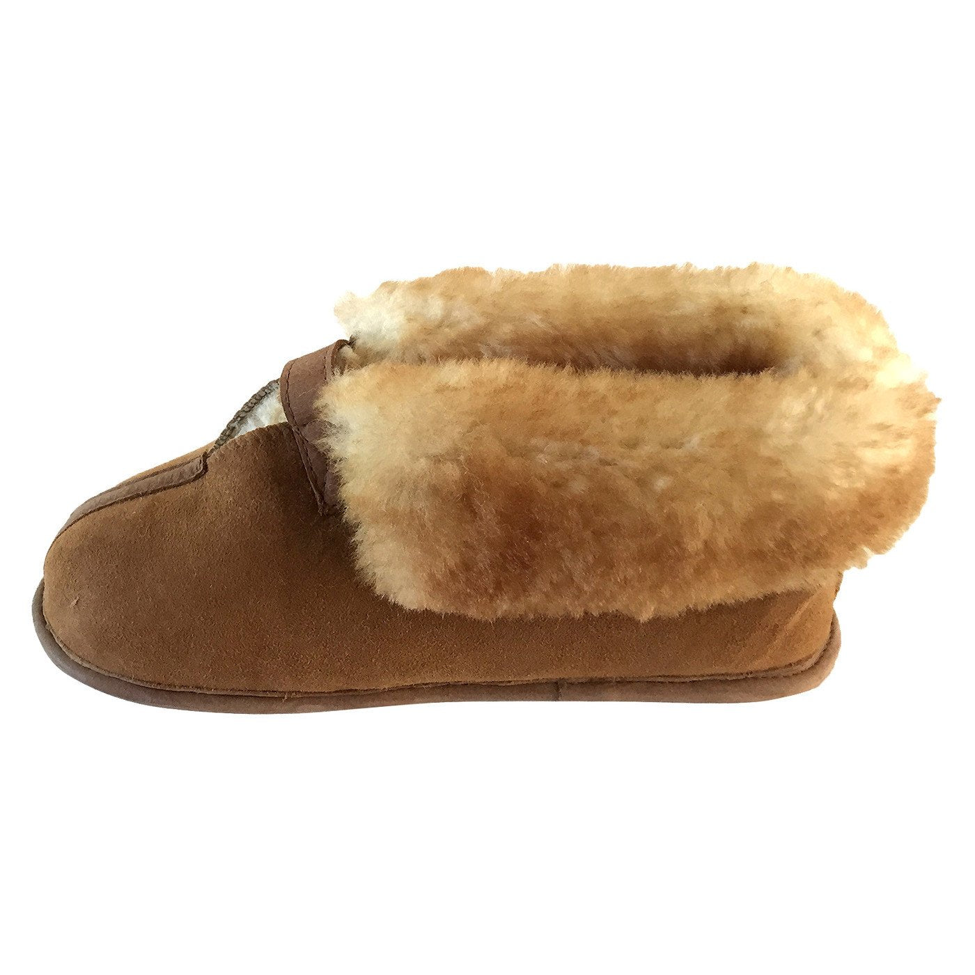 Women's Sheepskin Velcro Cabin Slippers