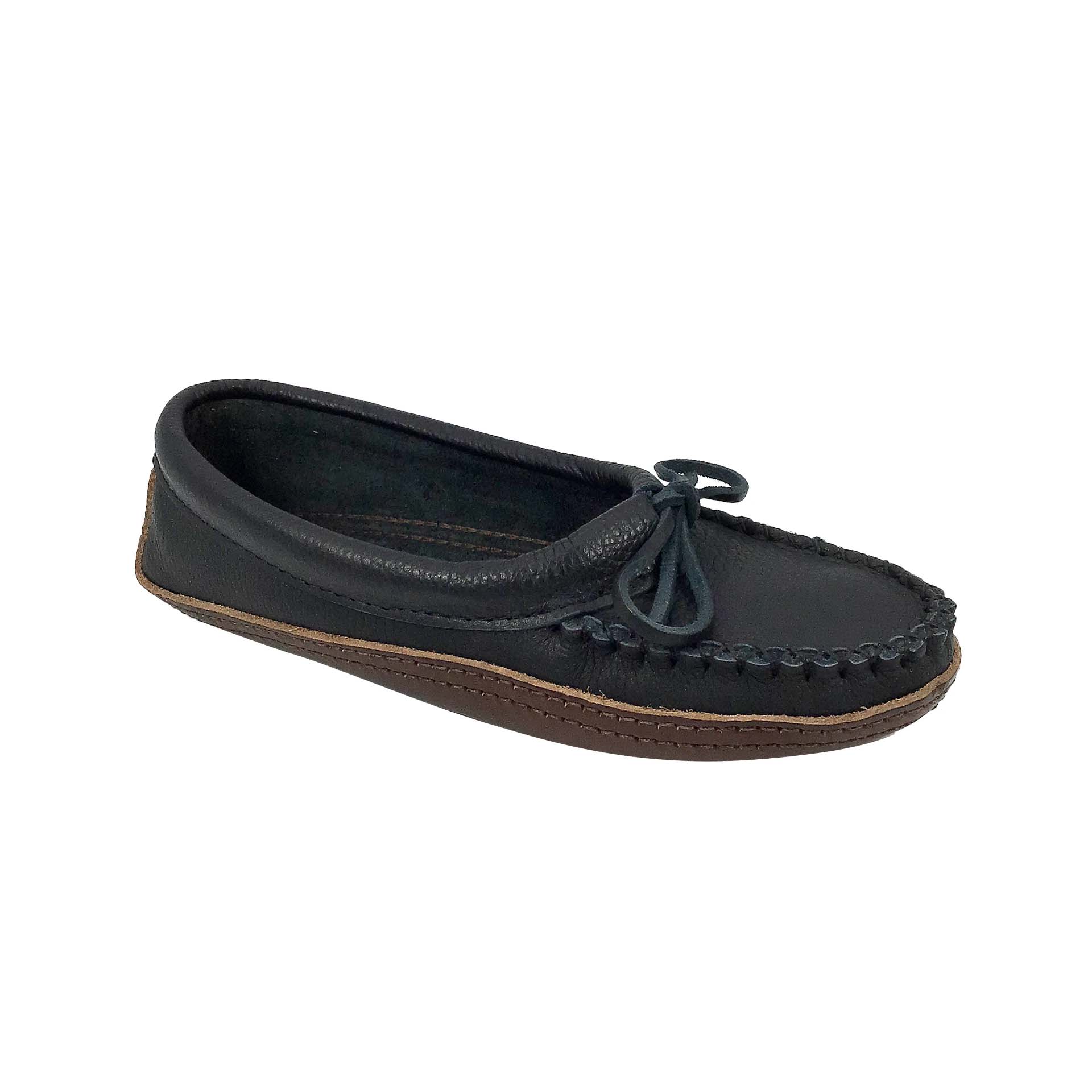 Women's Earthing Ballet Moccasins Moose Hide