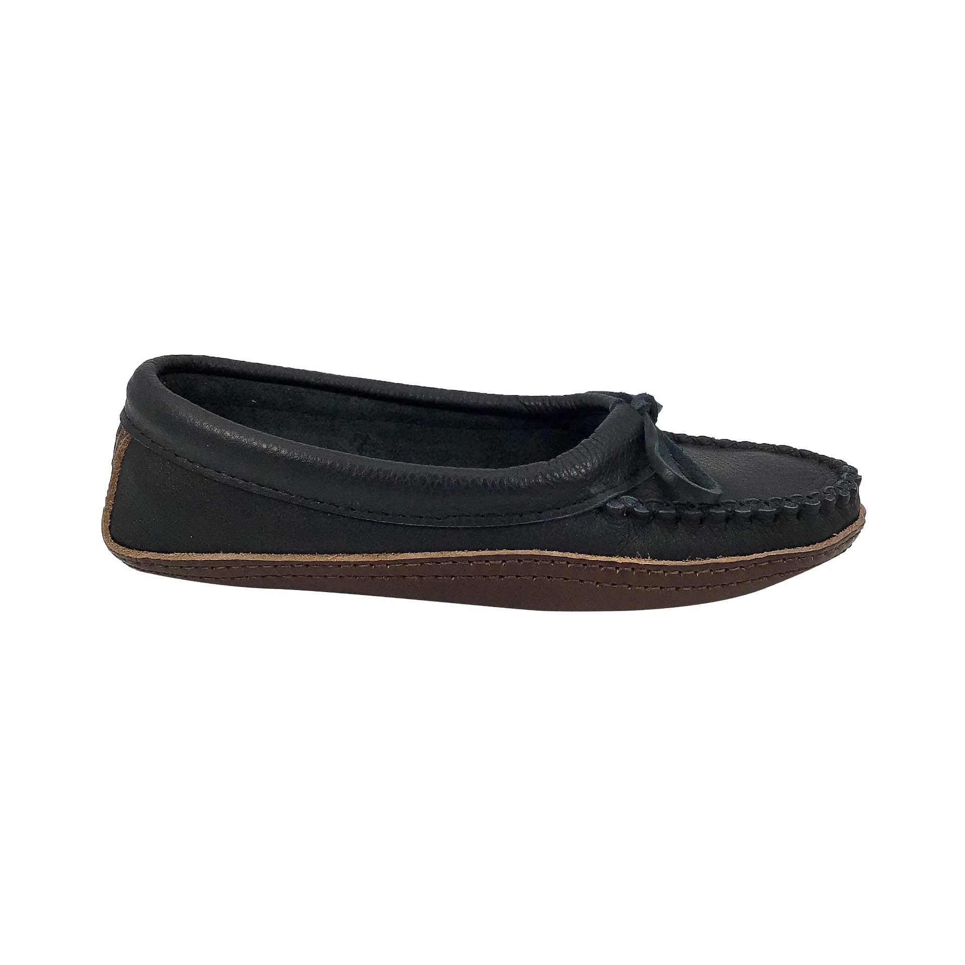 Women's Earthing Ballet Moccasins Moose Hide