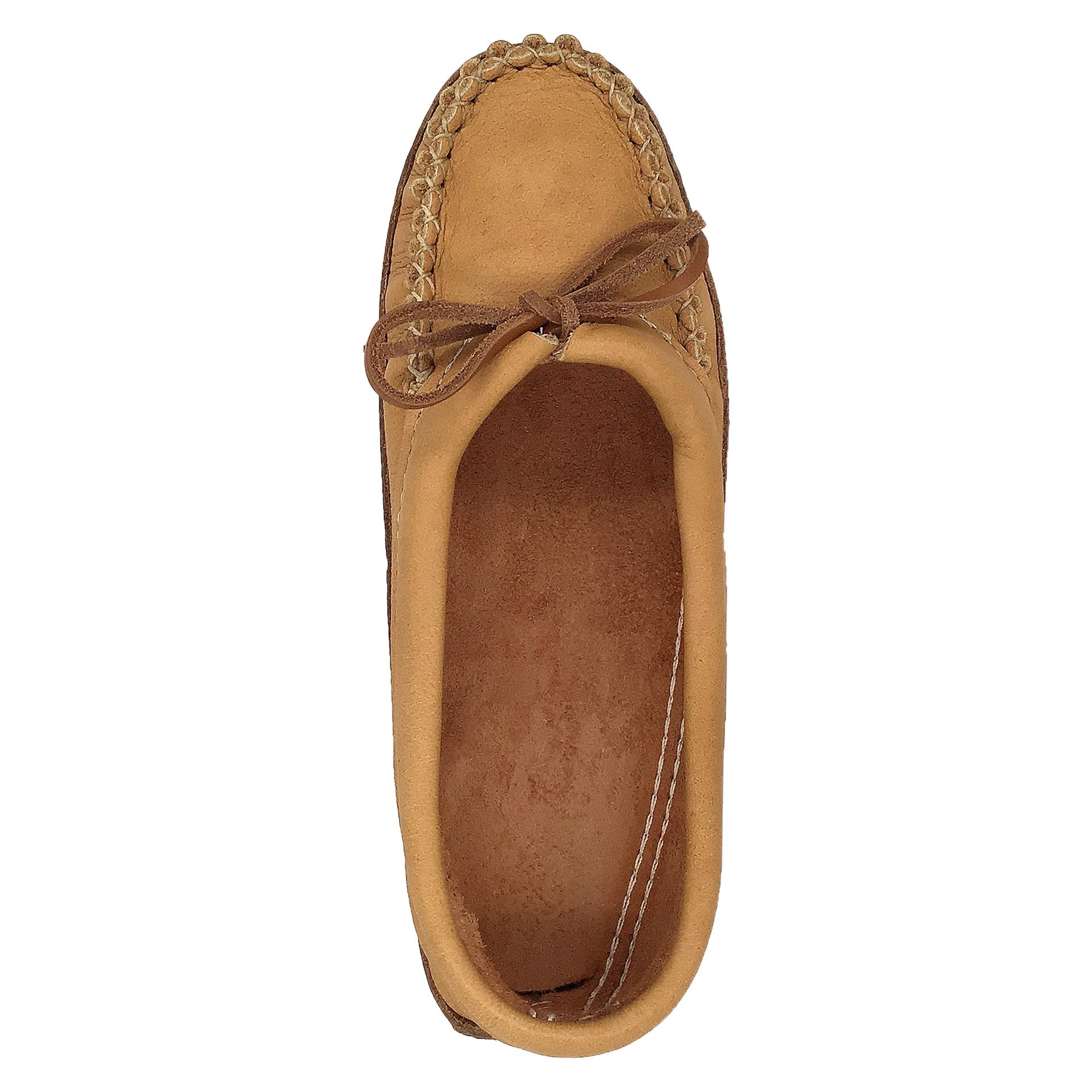 Women's Earthing Ballet Moccasins Moose Hide