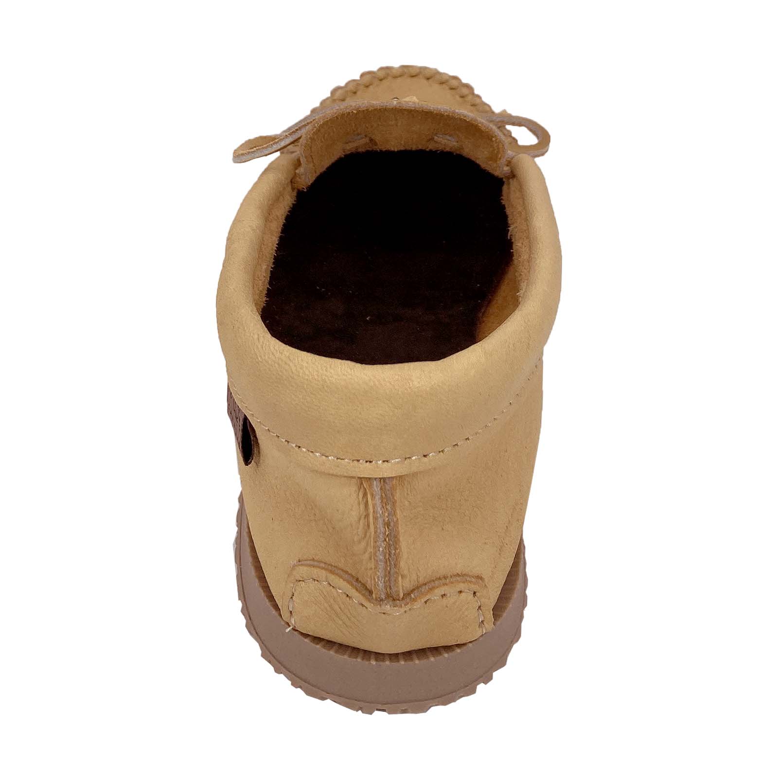 Women's Moose Hide Leather Beaded Moccasin Shoes