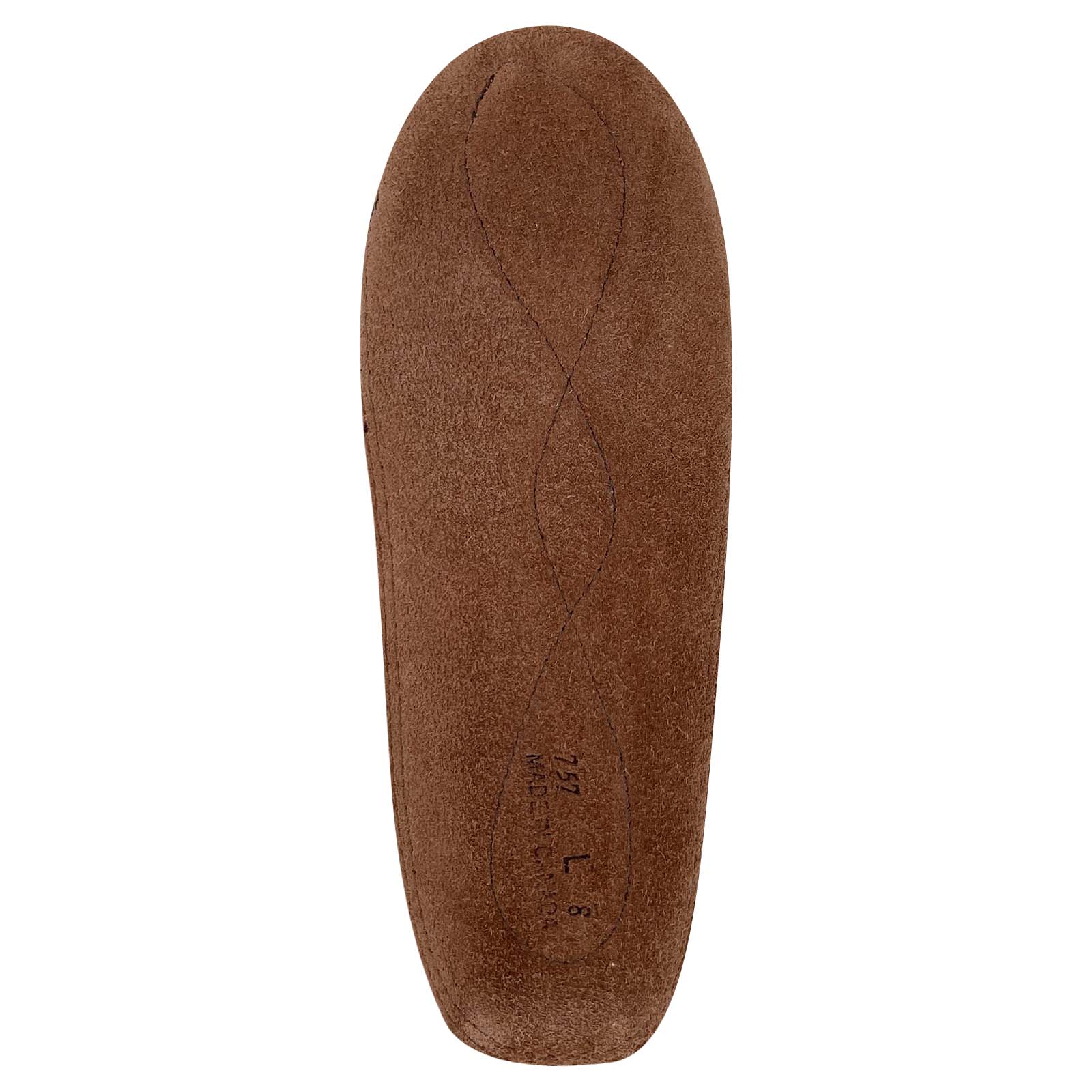 Women's Lined Moose Hide Leather Moccasins (Clearance - Size 6 ONLY)