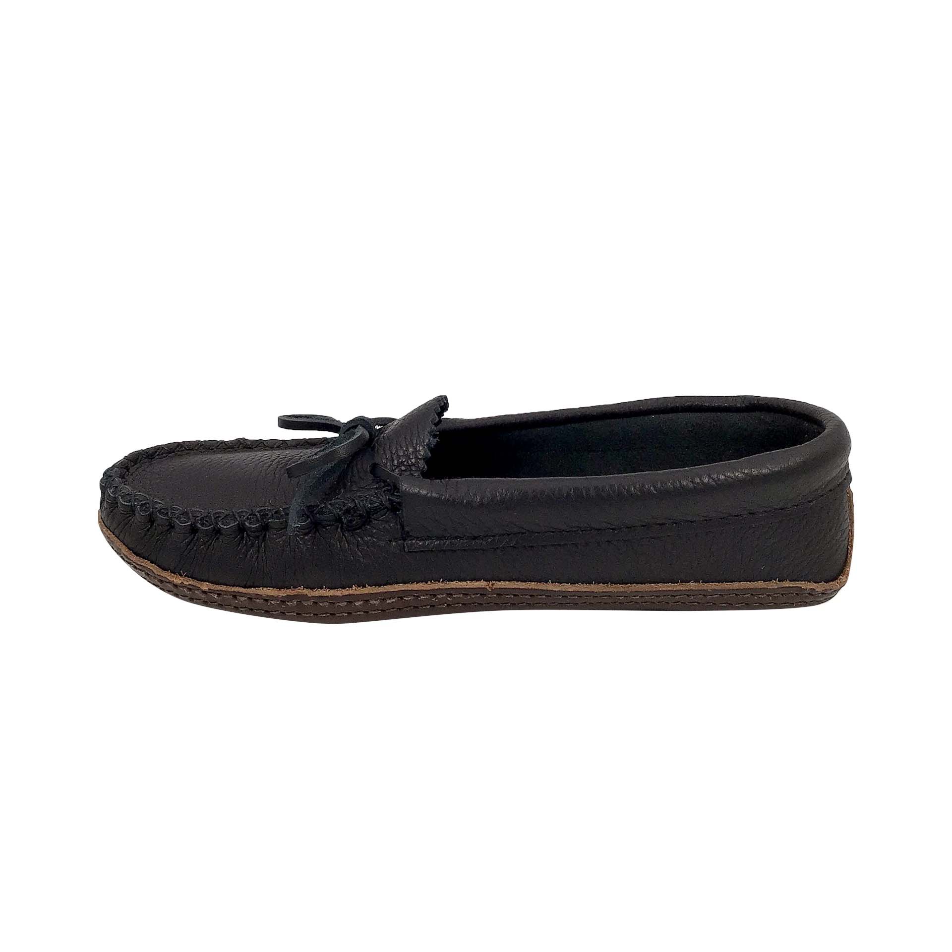 Women's Earthing Moccasins Moose Hide