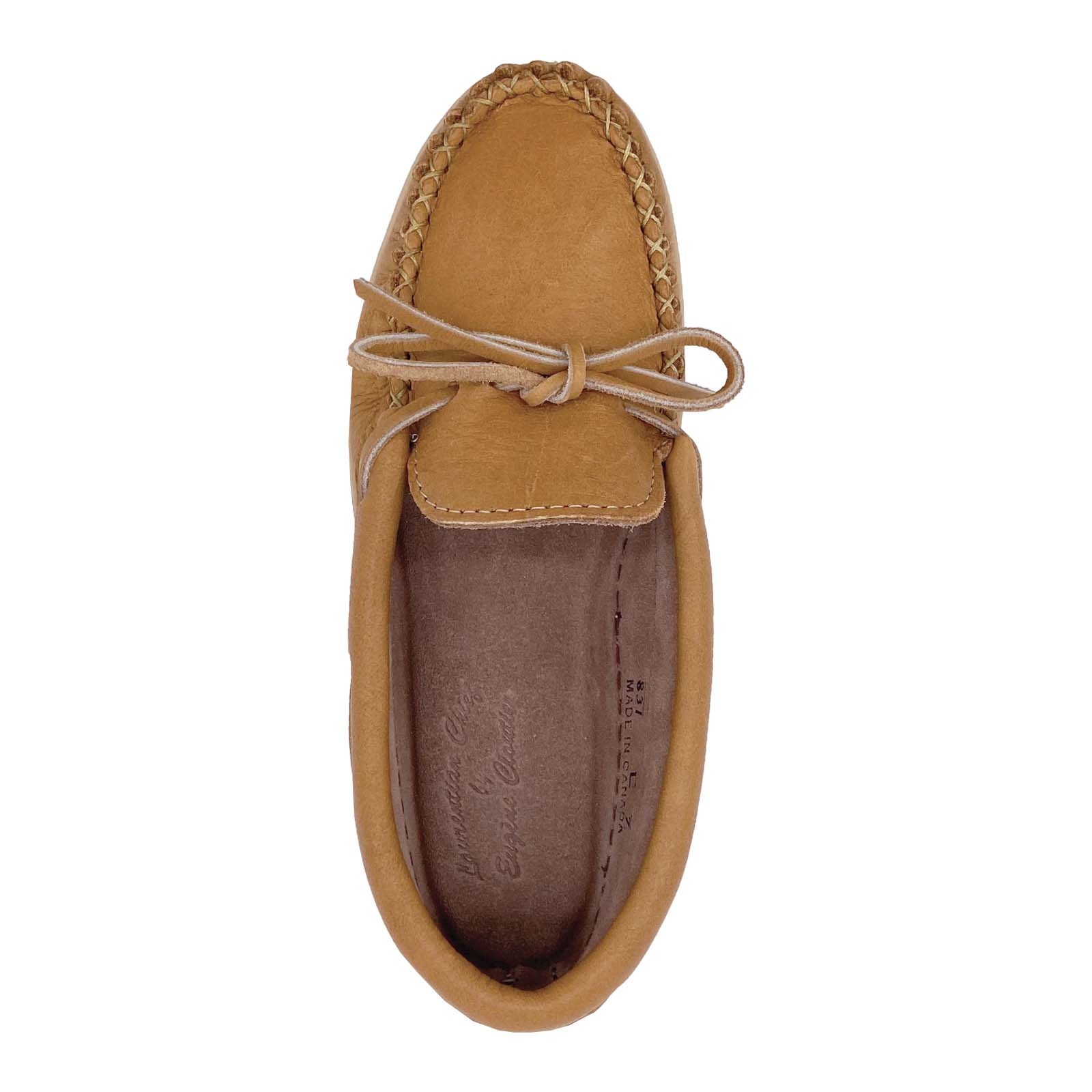 Women's Cork Moose Hide Leather Moccasins Shoes