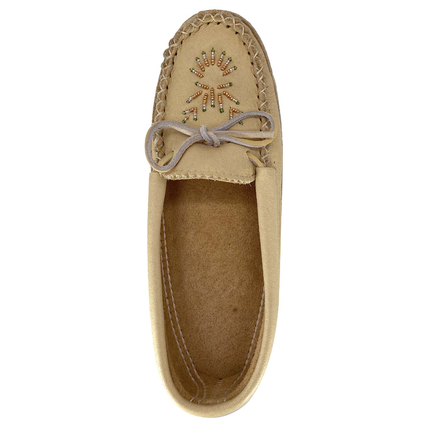 Women's Beaded Moose Hide Moccasins