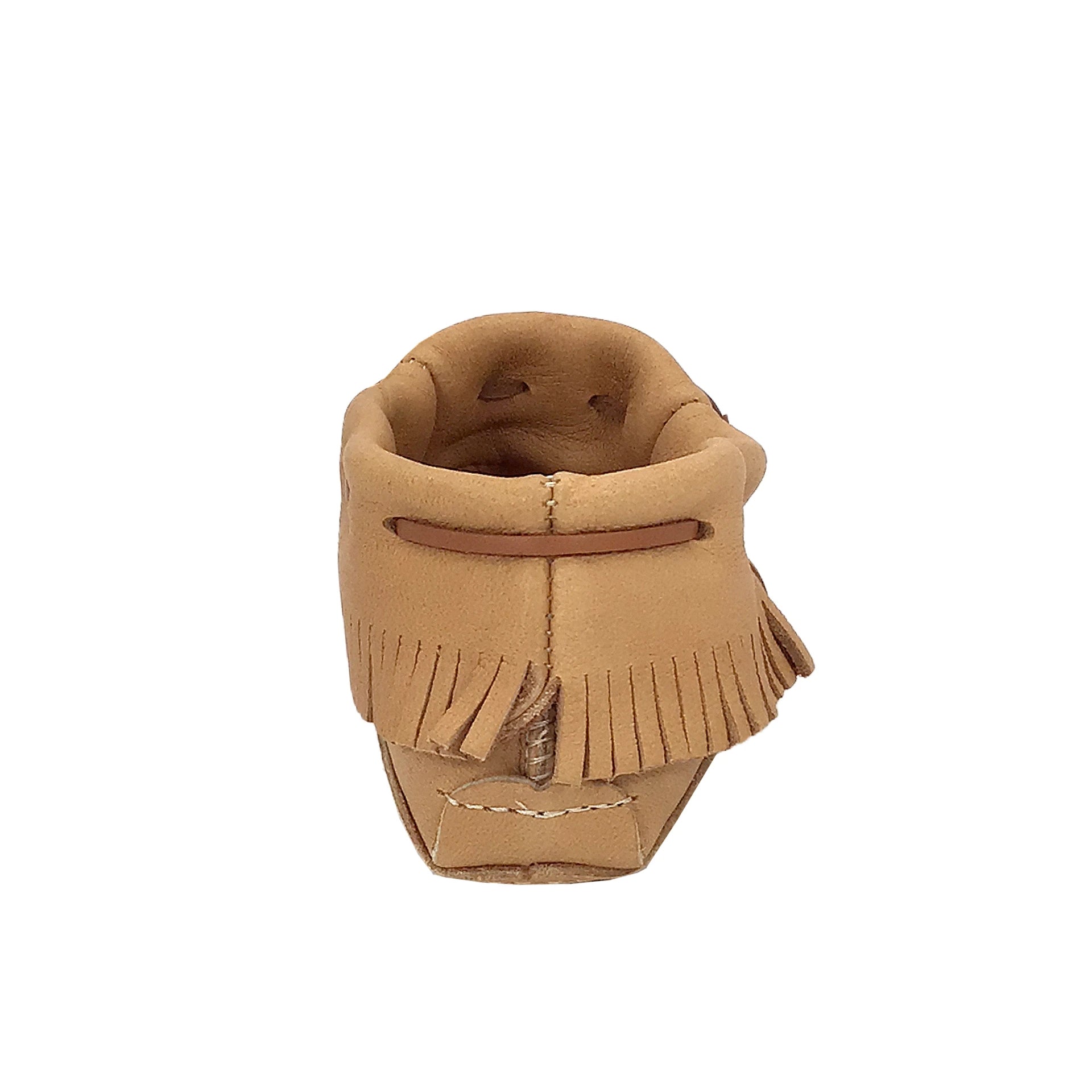 Women's Earthing Moccasins Fringed Ankle Leather Soft Sole