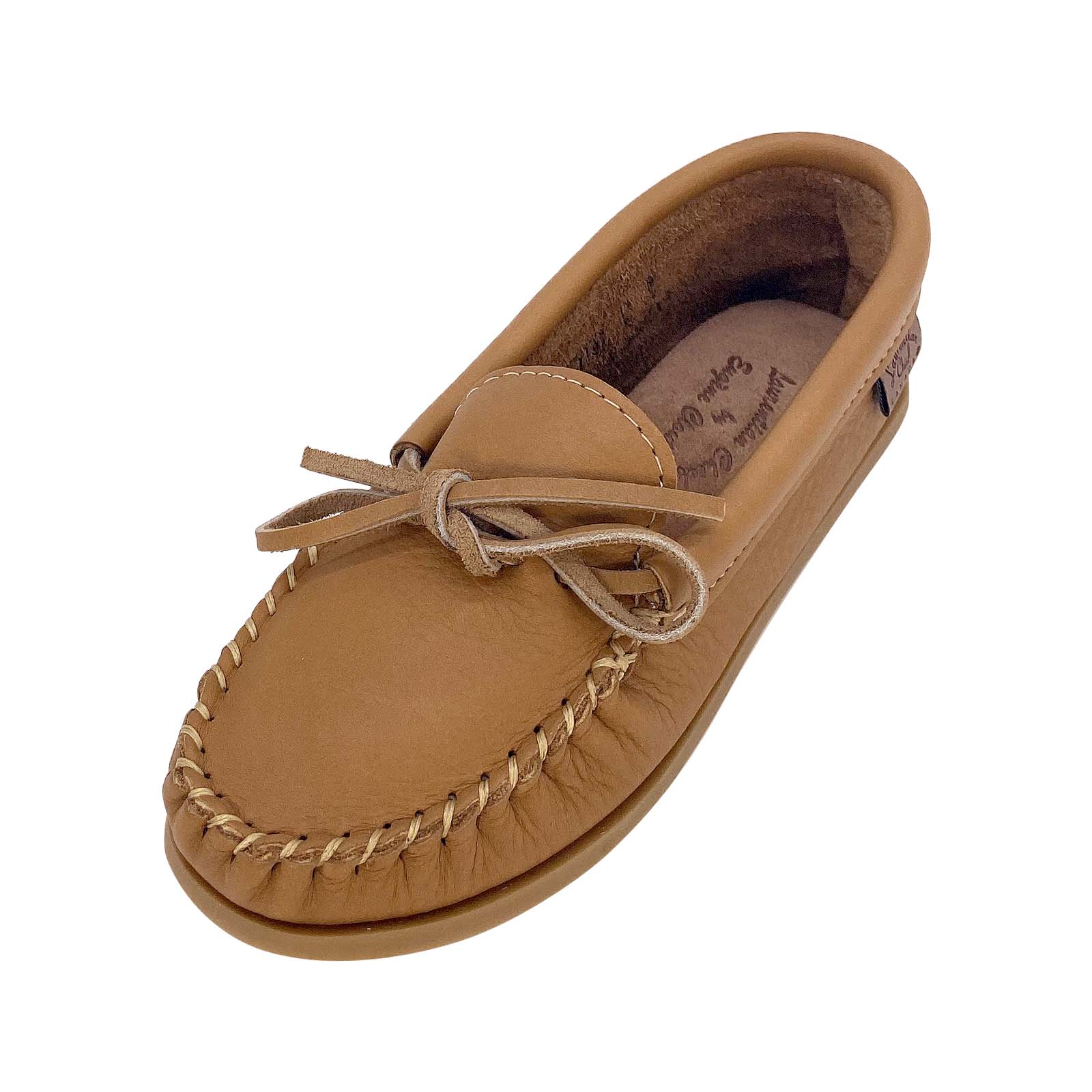 Women's Moose Hide Leather Moccasin Shoes