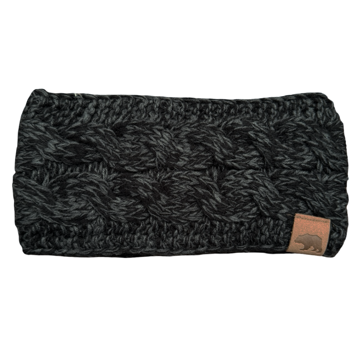 'The Brown Bear' Knit Ear Warmer Headband
