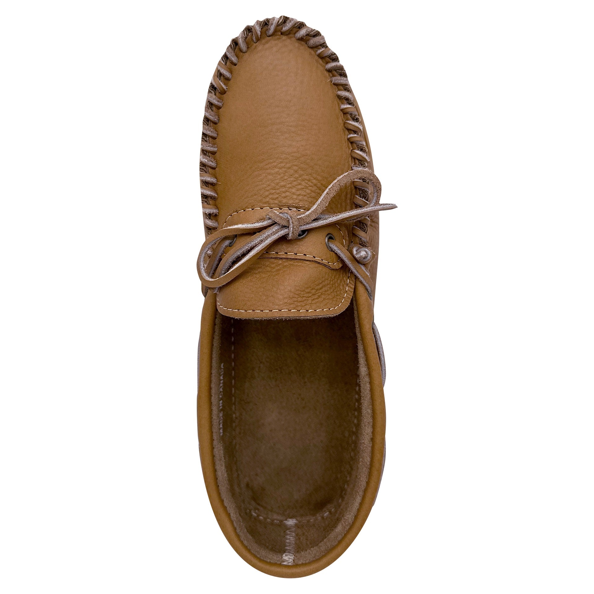 Men's Earthing Wide Moccasin Shoes with Copper Rivet