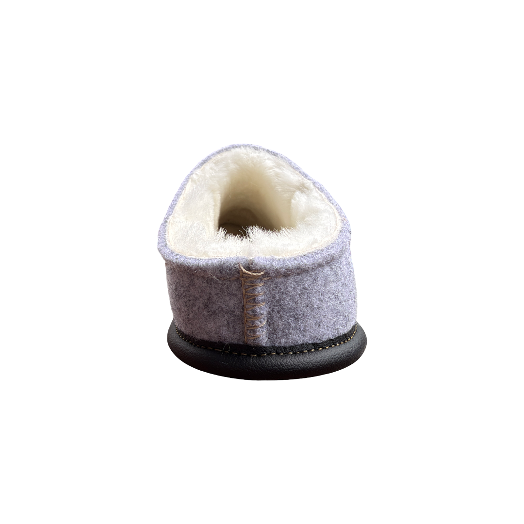 Women's Sheepskin Lounger Felt Slippers