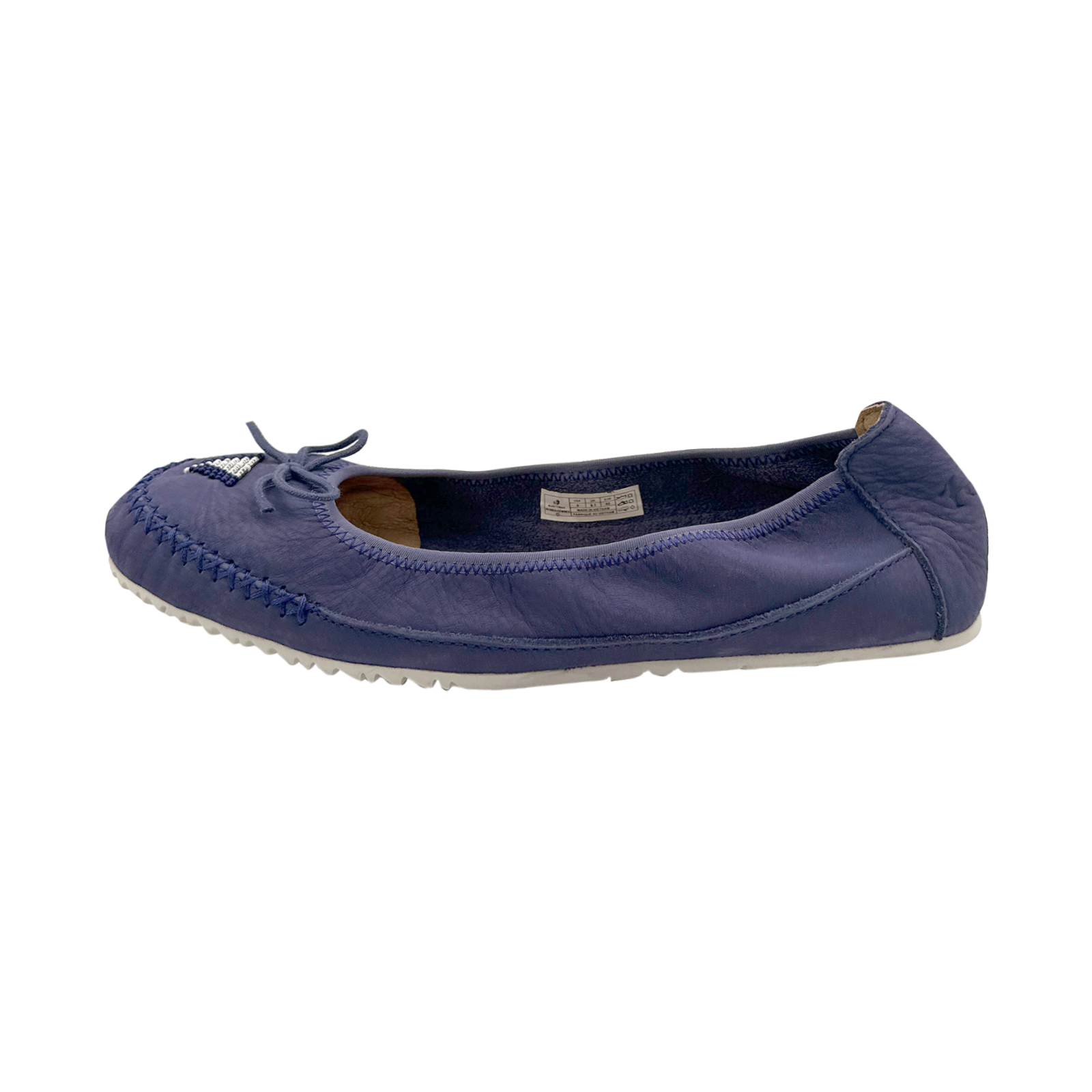 Women's Earthing Spring Butterfly Flats with Copper Rivet