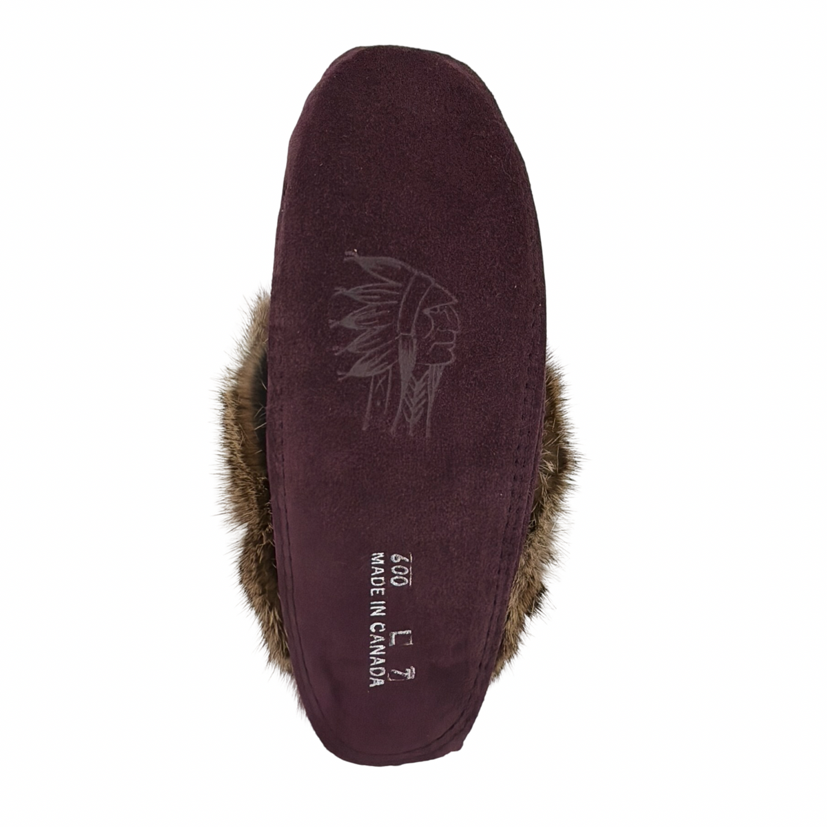 Women's Rabbit Fur Moccasins