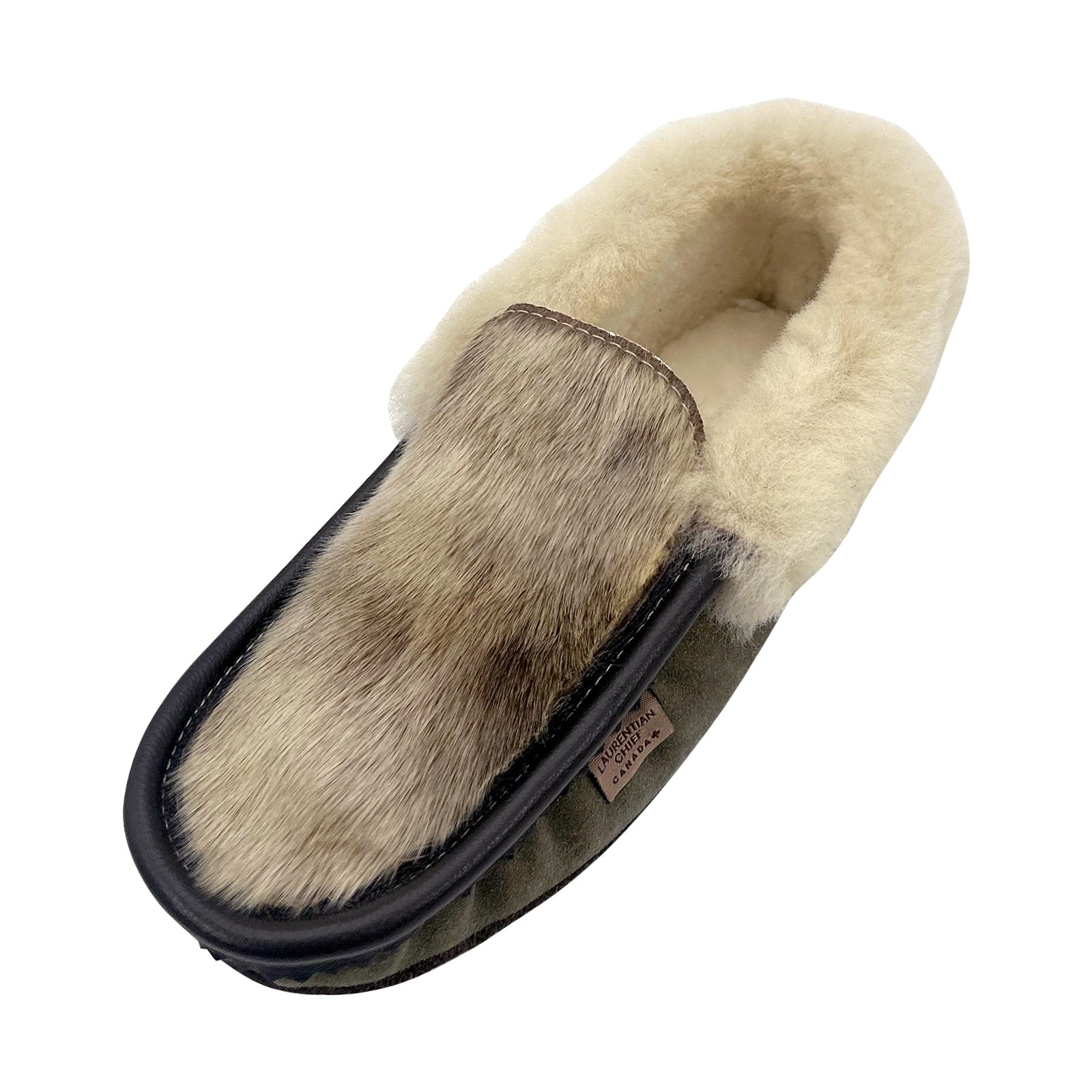 Men's Sealskin Vamp Sheepskin Moccasins (Limited Edition)