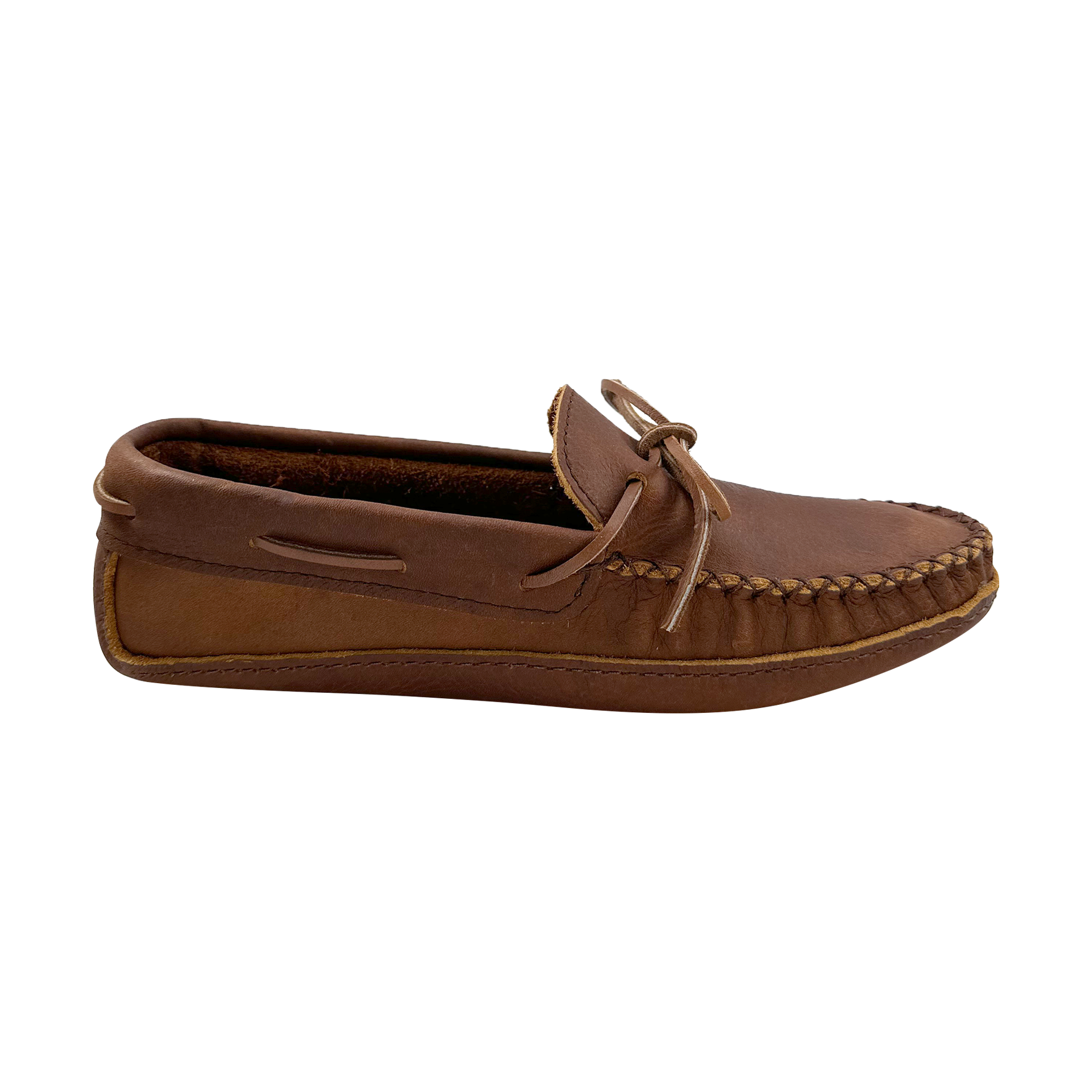 Men's Earthing Moccasins Wide Leather
