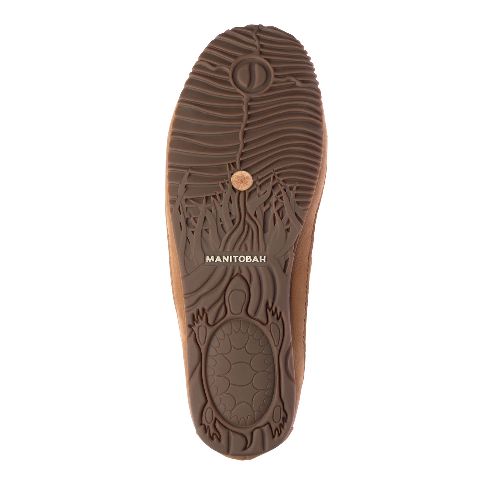Women's Butterfly Flat Moccasins With Copper Rivet For Earthing