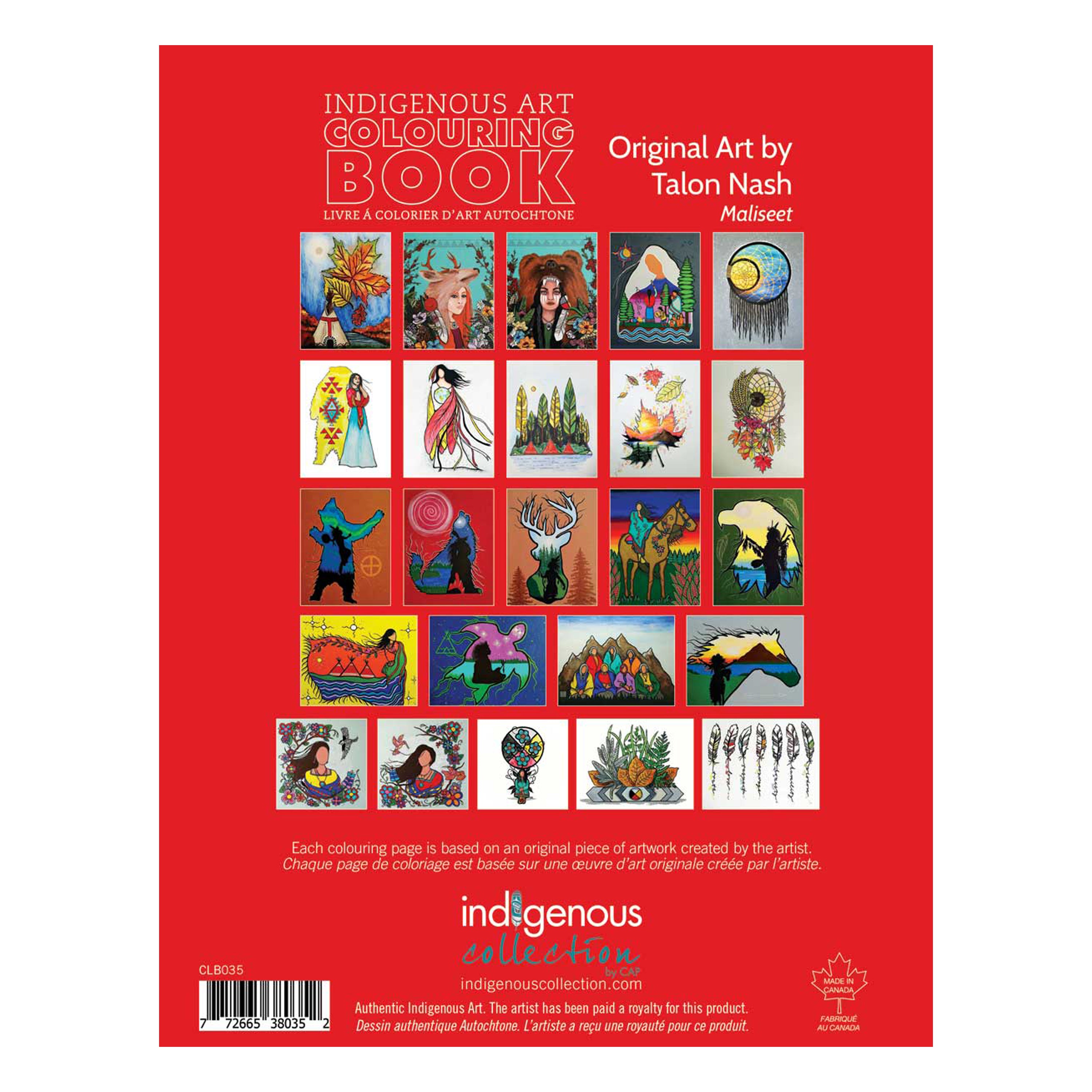 Indigenous Art Colouring Books