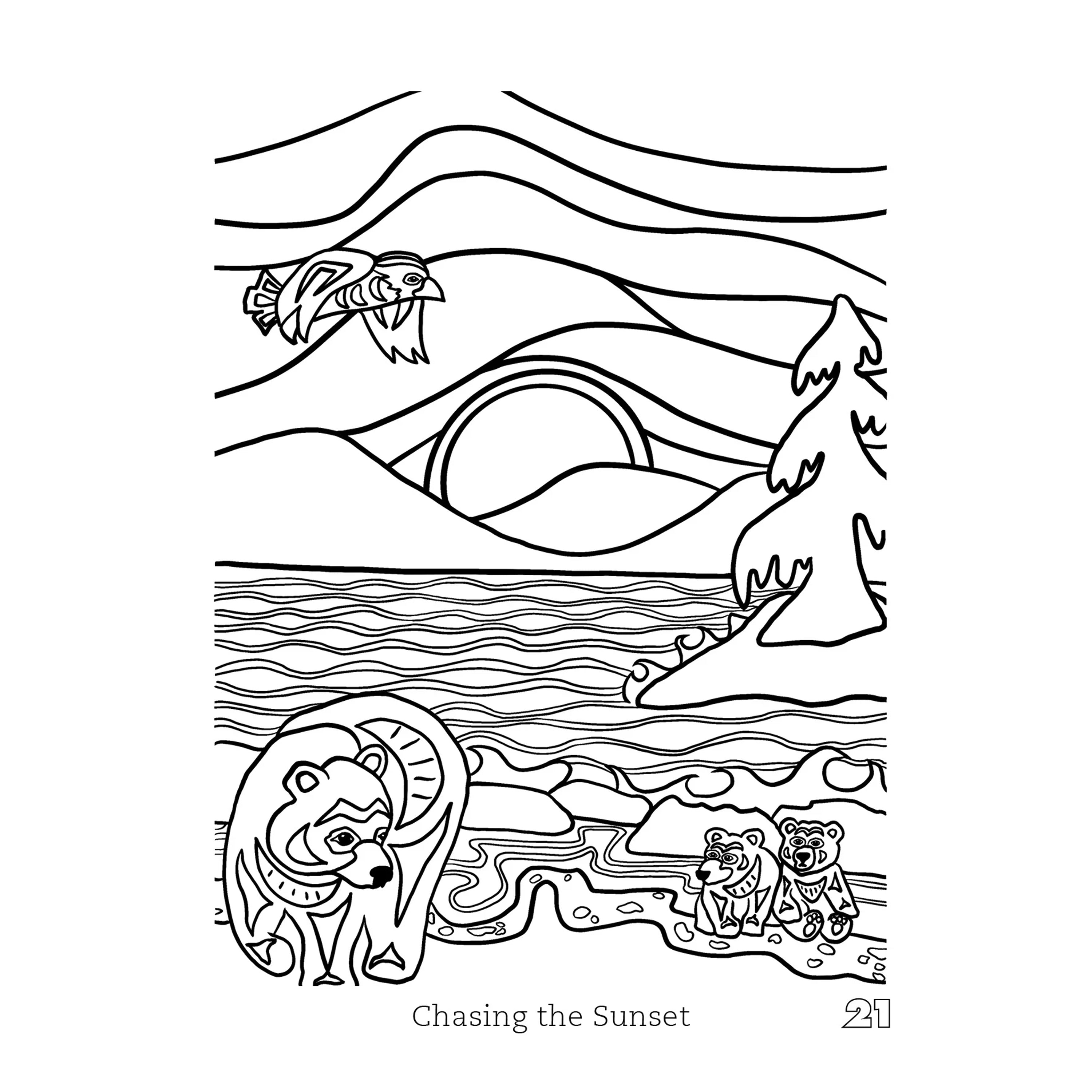 Indigenous Art Colouring Books