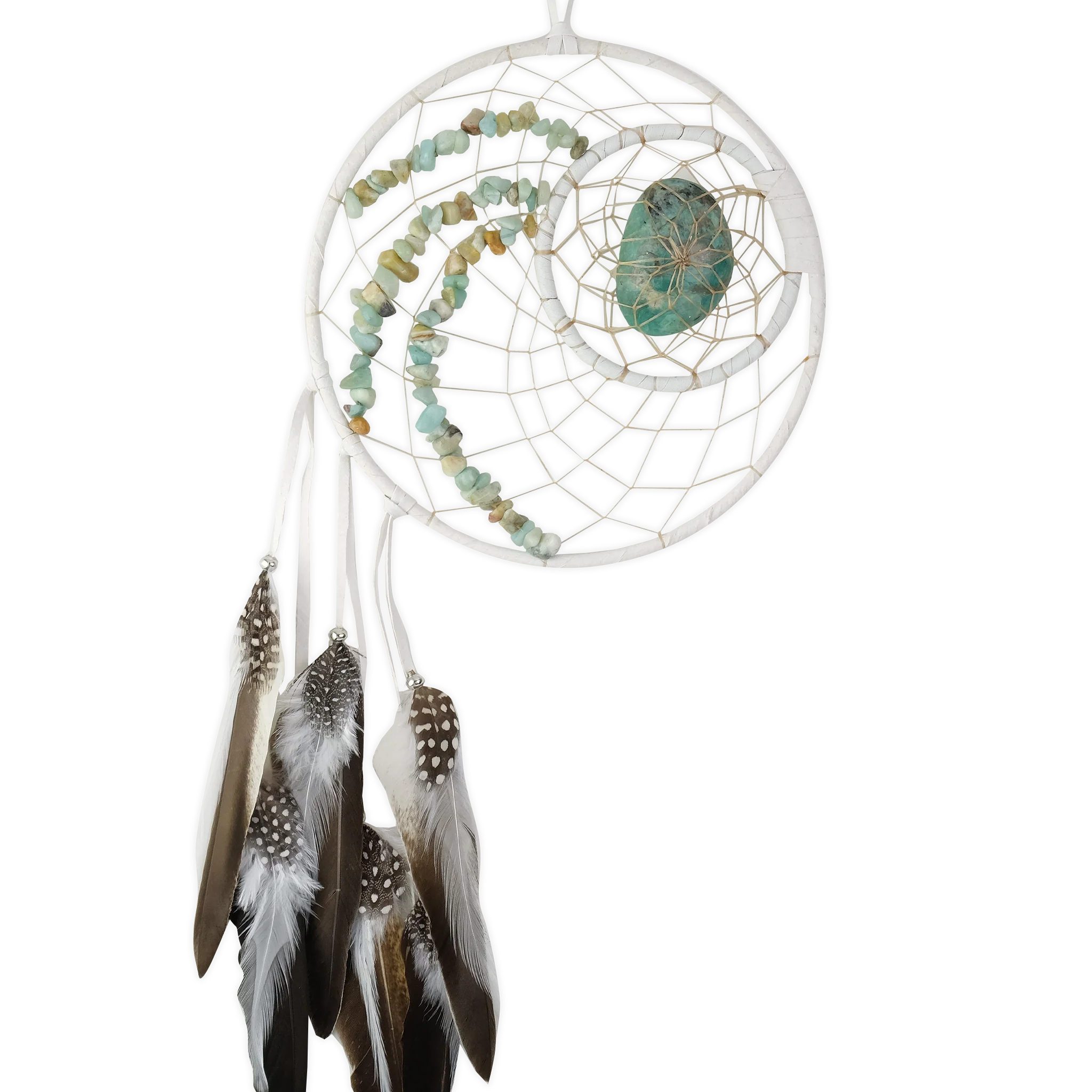 Dreamcatcher with Semi-Precious Stones