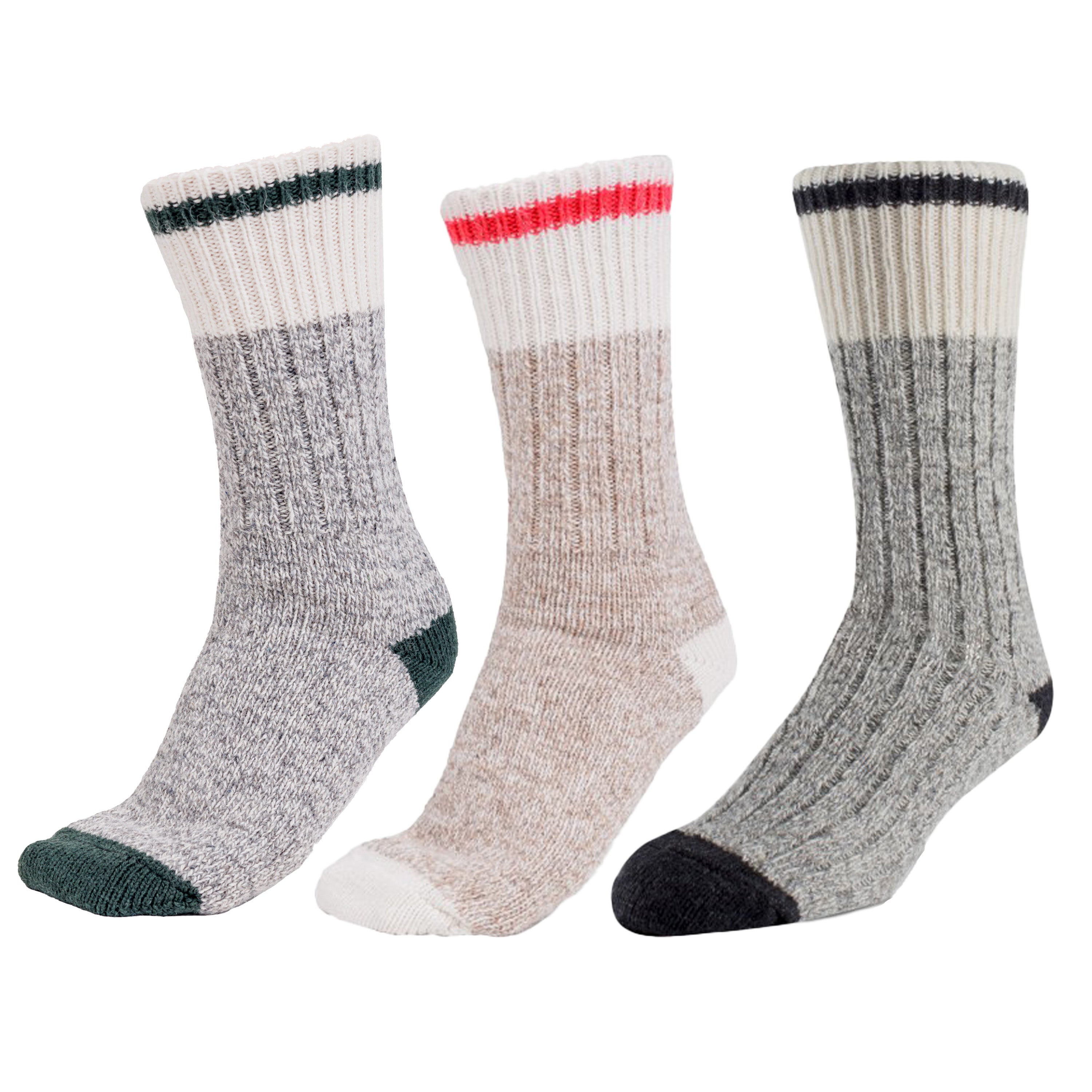 Men's Wool Work Socks (3 Pack)
