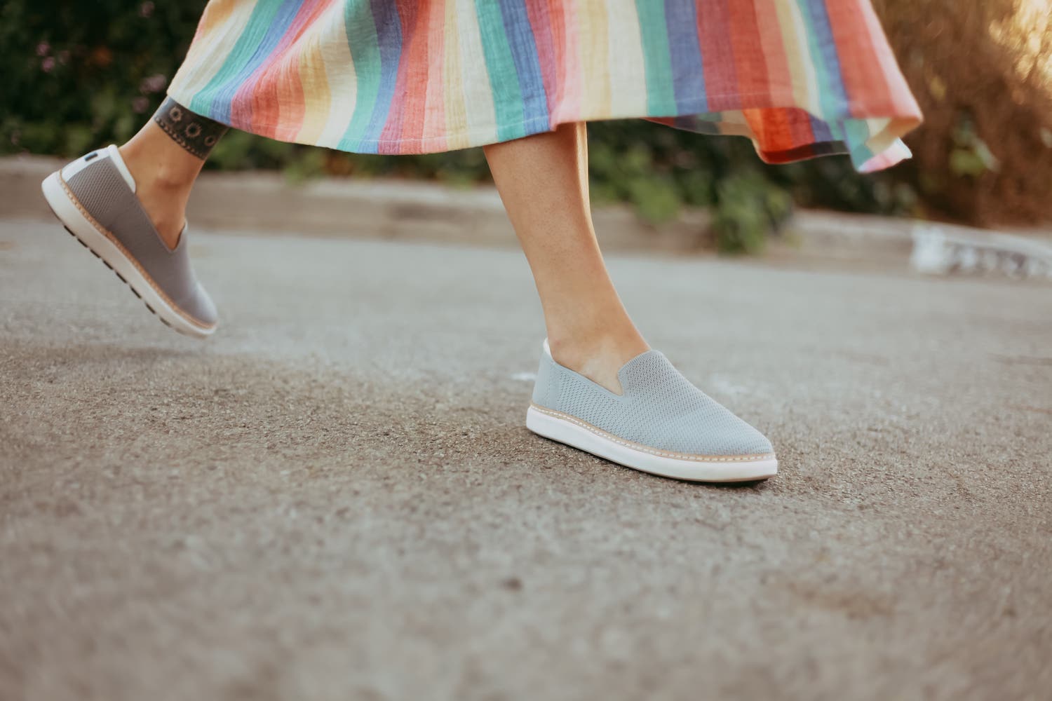 Unisex Bamboo Knit Earthing Slip-On