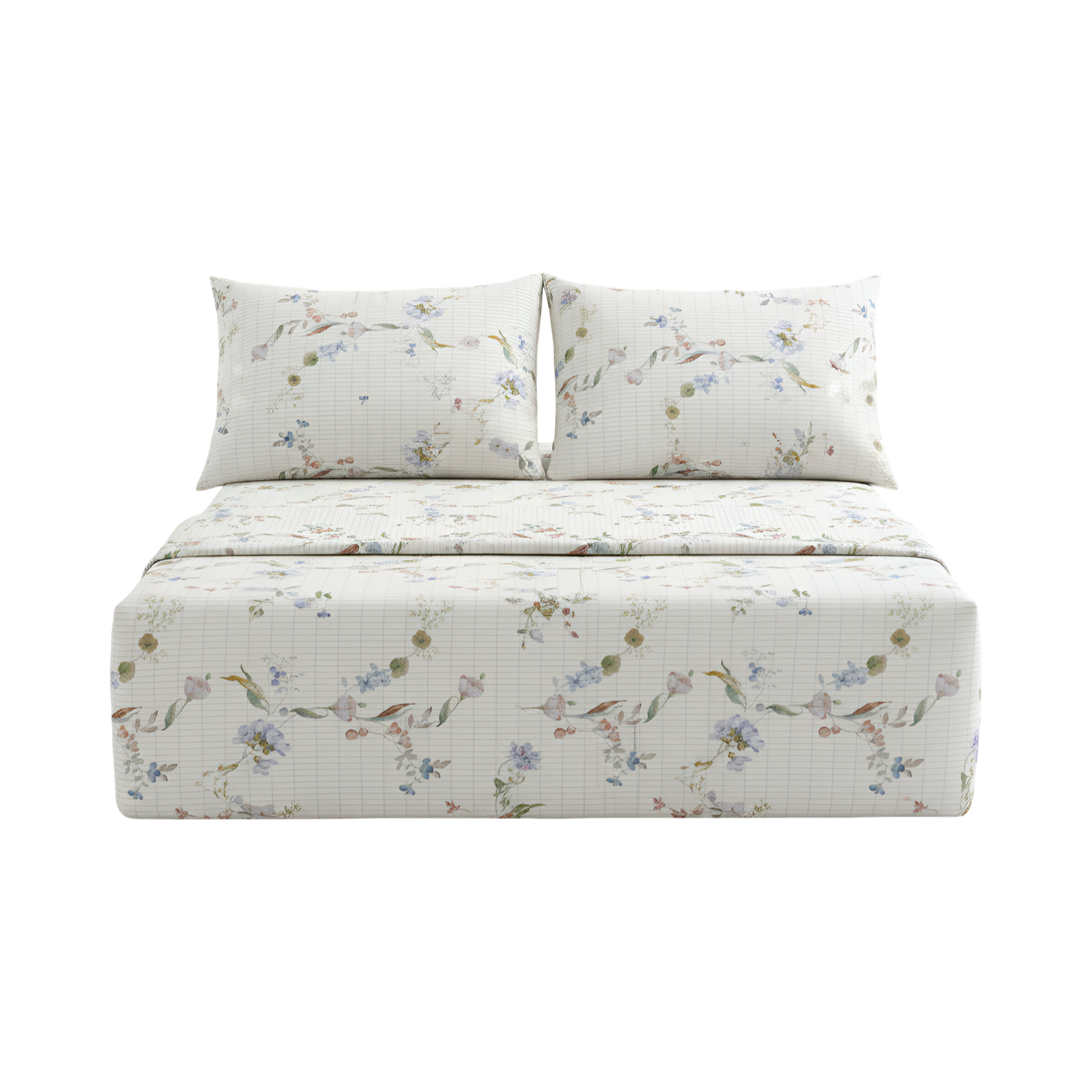 COMPLETE Floral Print Earthing Sheet Set with Tester and Checker