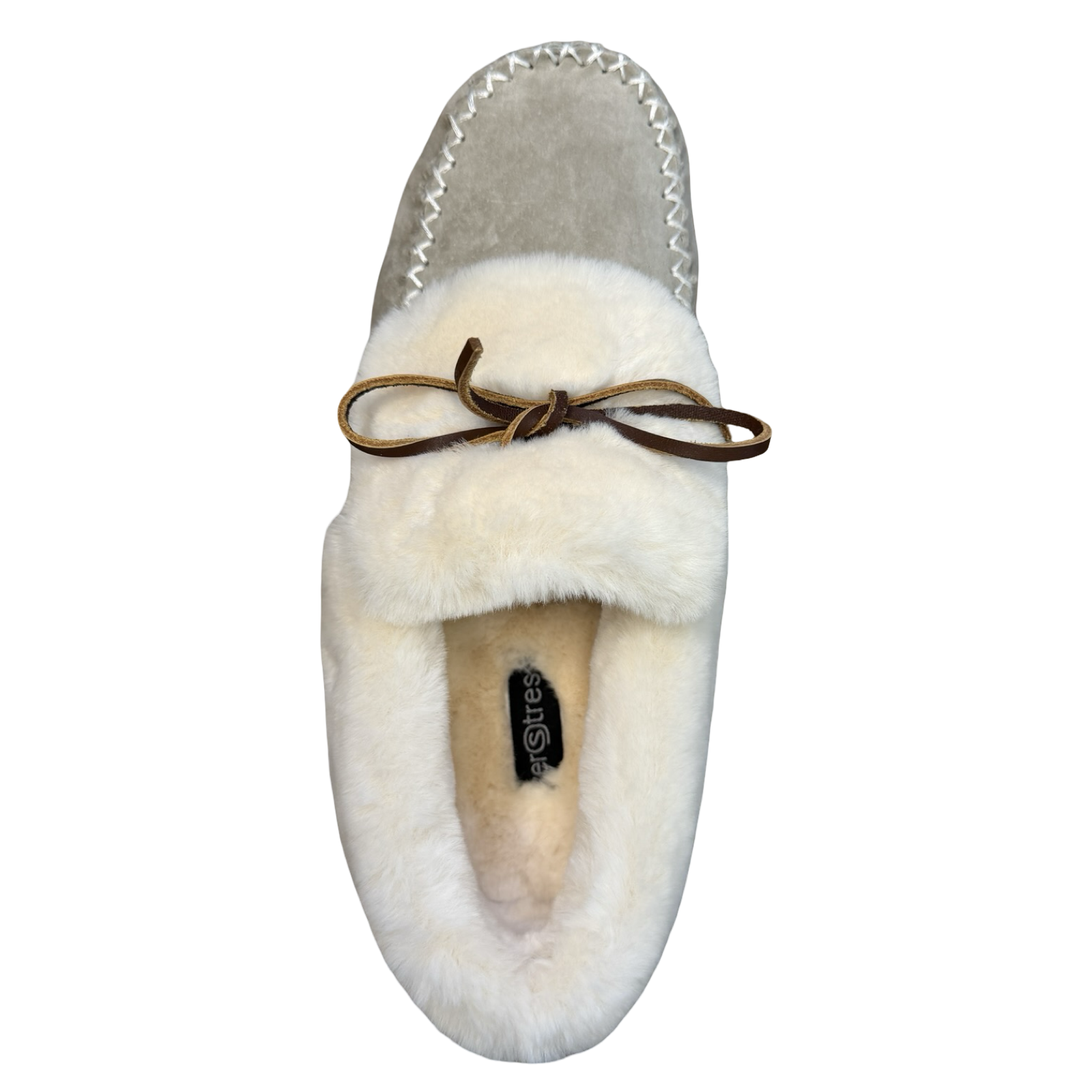 Lynette Women's Lined Suede Slippers, on FINAL CLEARANCE
