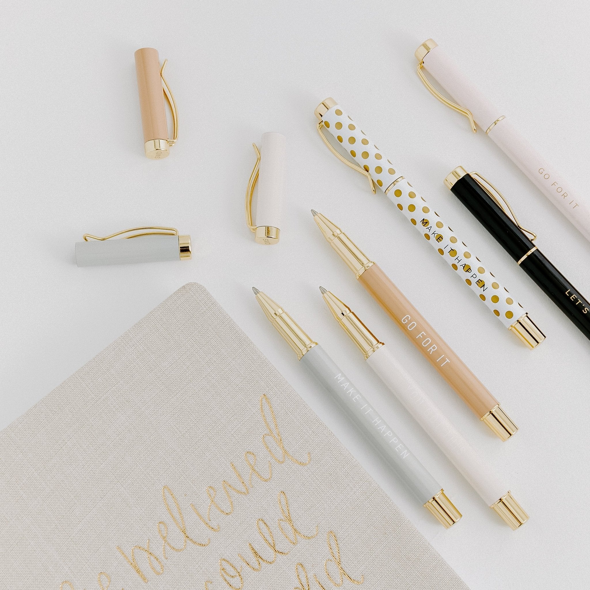 Inspirational Ballpoint Pens - 3 Pack