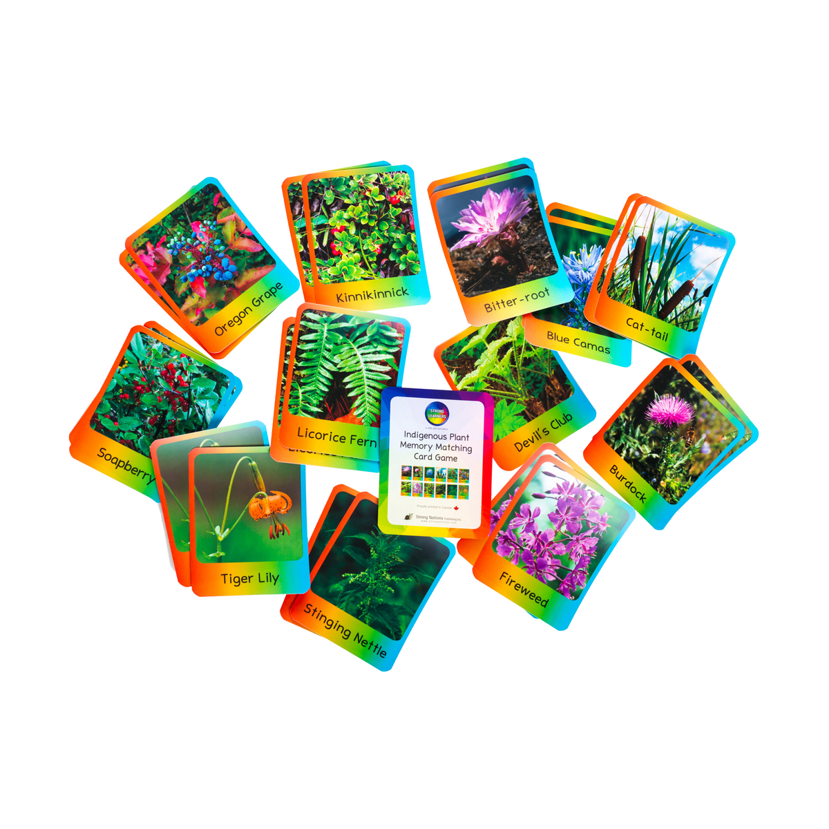 Indigenous Plants Memory Matching Cards