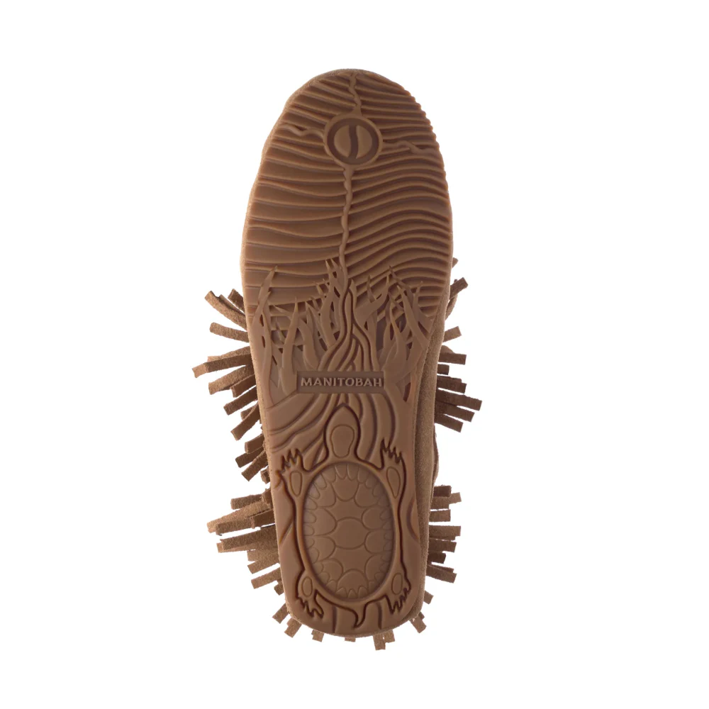 Women's Suede Dancer Ankle Moccasin Boots
