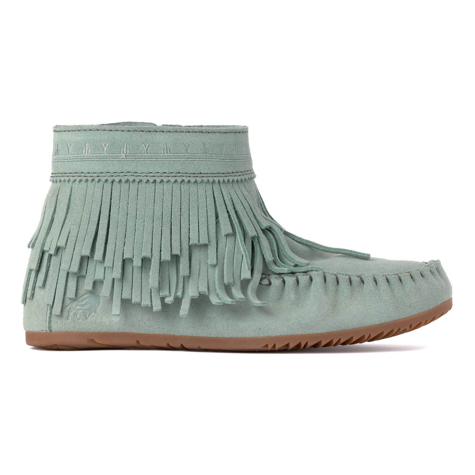 Women's Suede Dancer Ankle Moccasin Boots v2