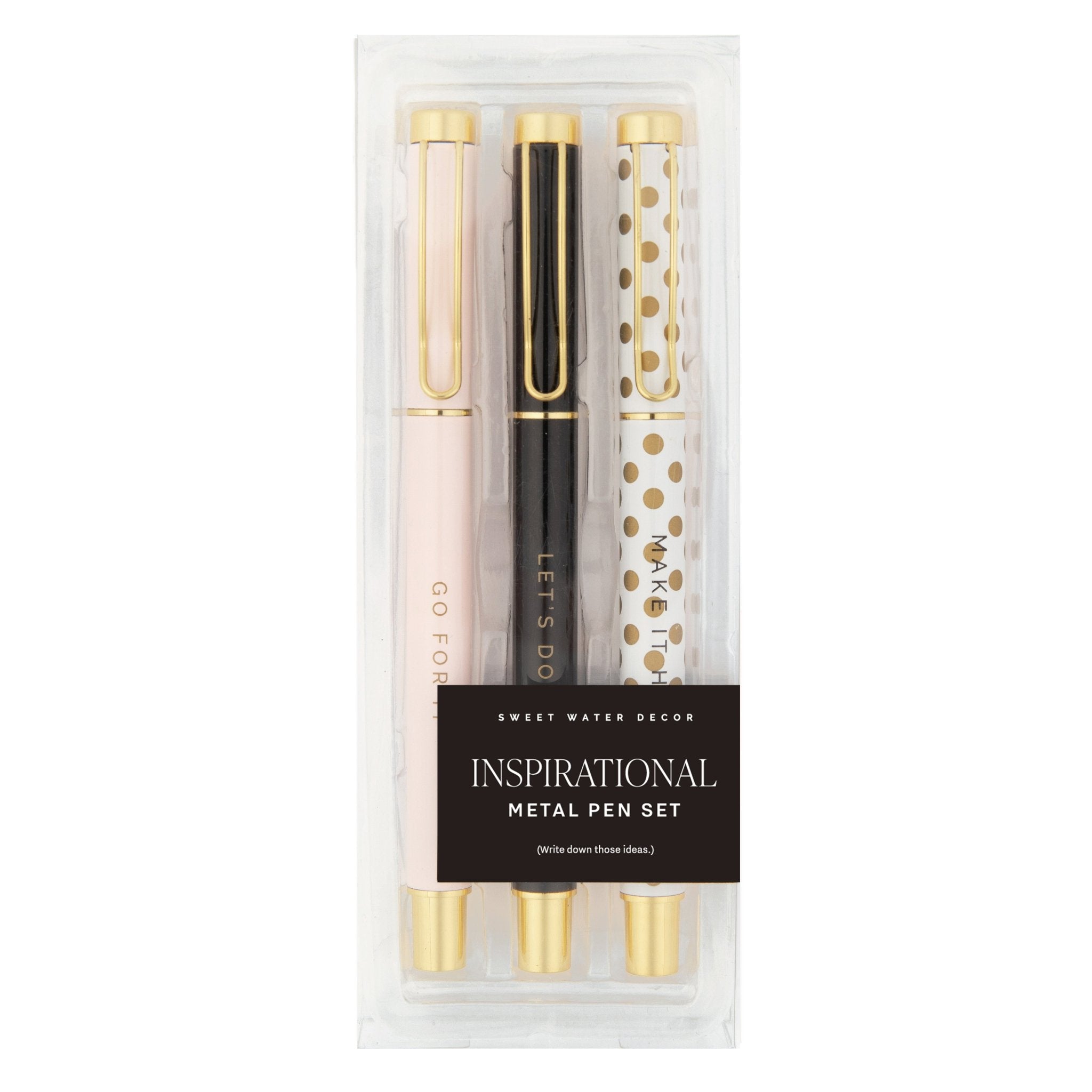 Inspirational Ballpoint Pens - 3 Pack