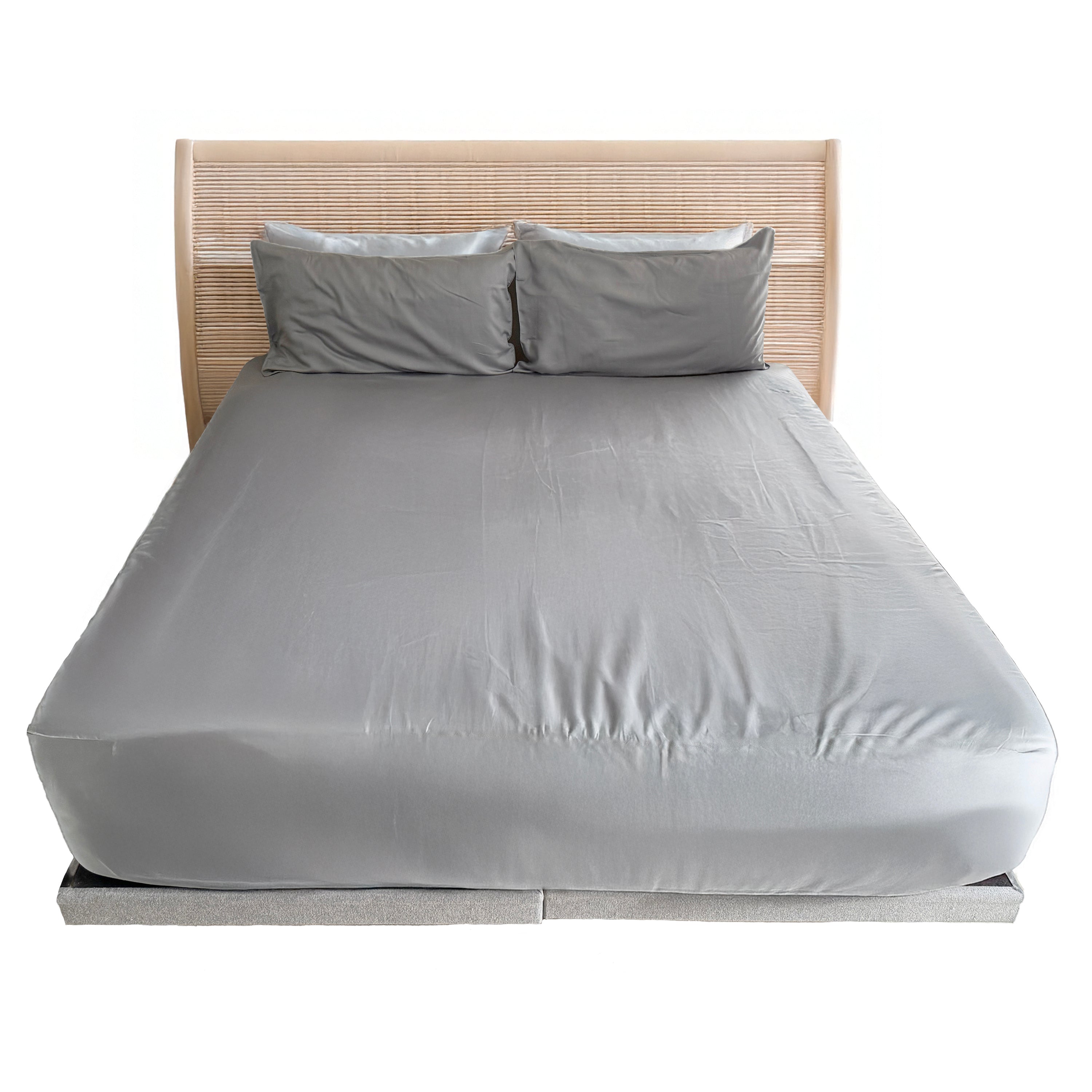 Tencel and Silver Grounding Fitted Sheets SWT065-FIT