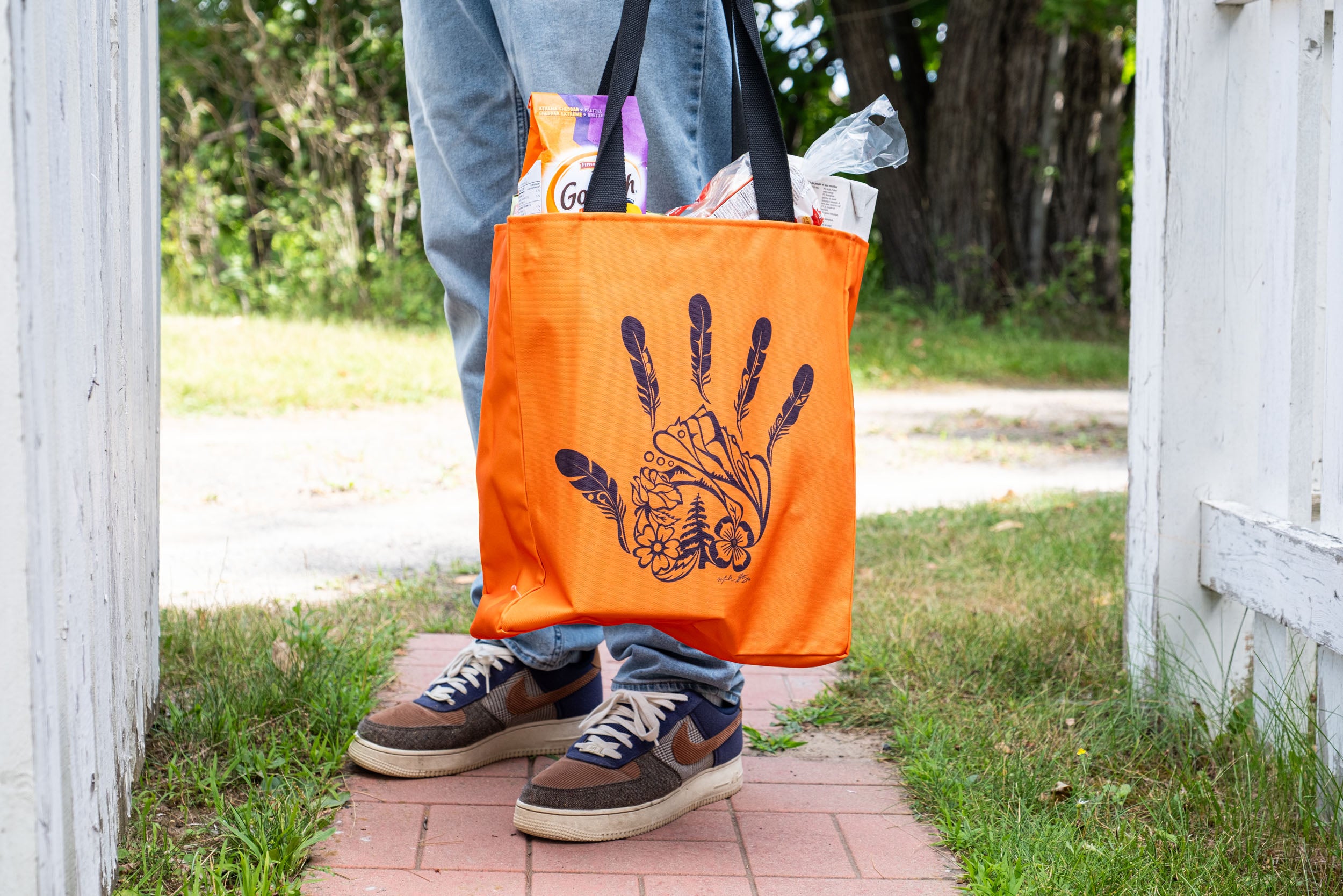 Indigenous Art Gitxsan Hand Eco-Bag