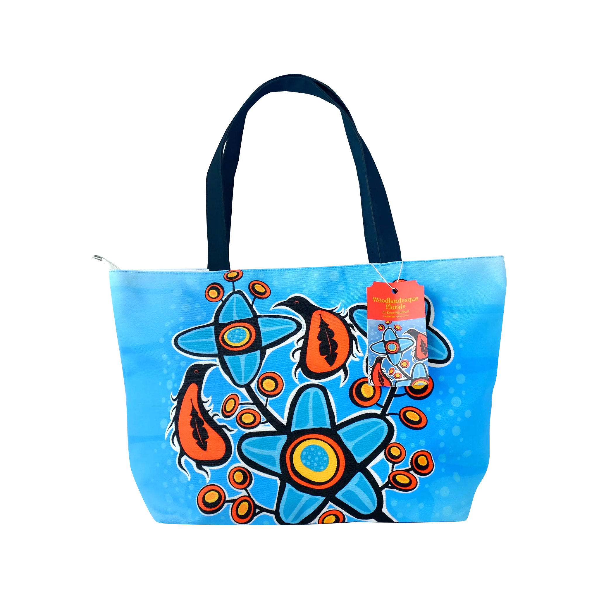 Indigenous Art Large Tote Bag