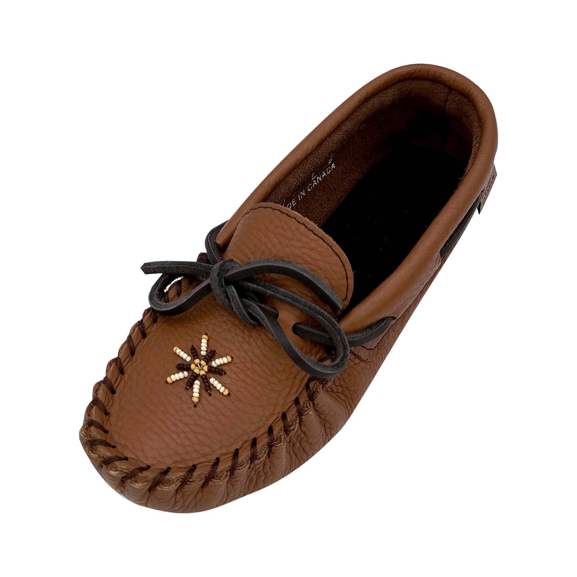 Women's Elk Hide Leather Moccasins