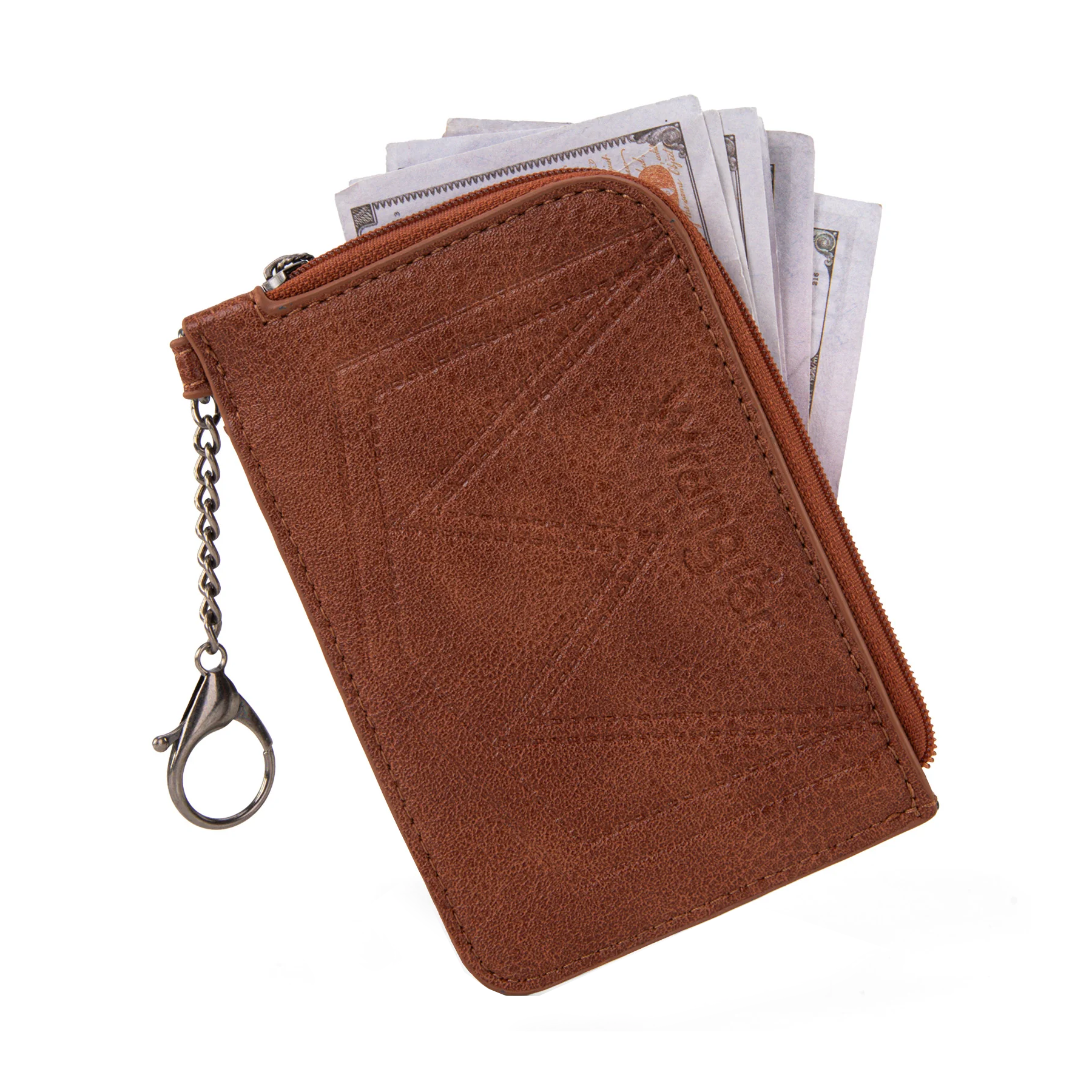 Wrangler Mini-Zip Card Case Wallet