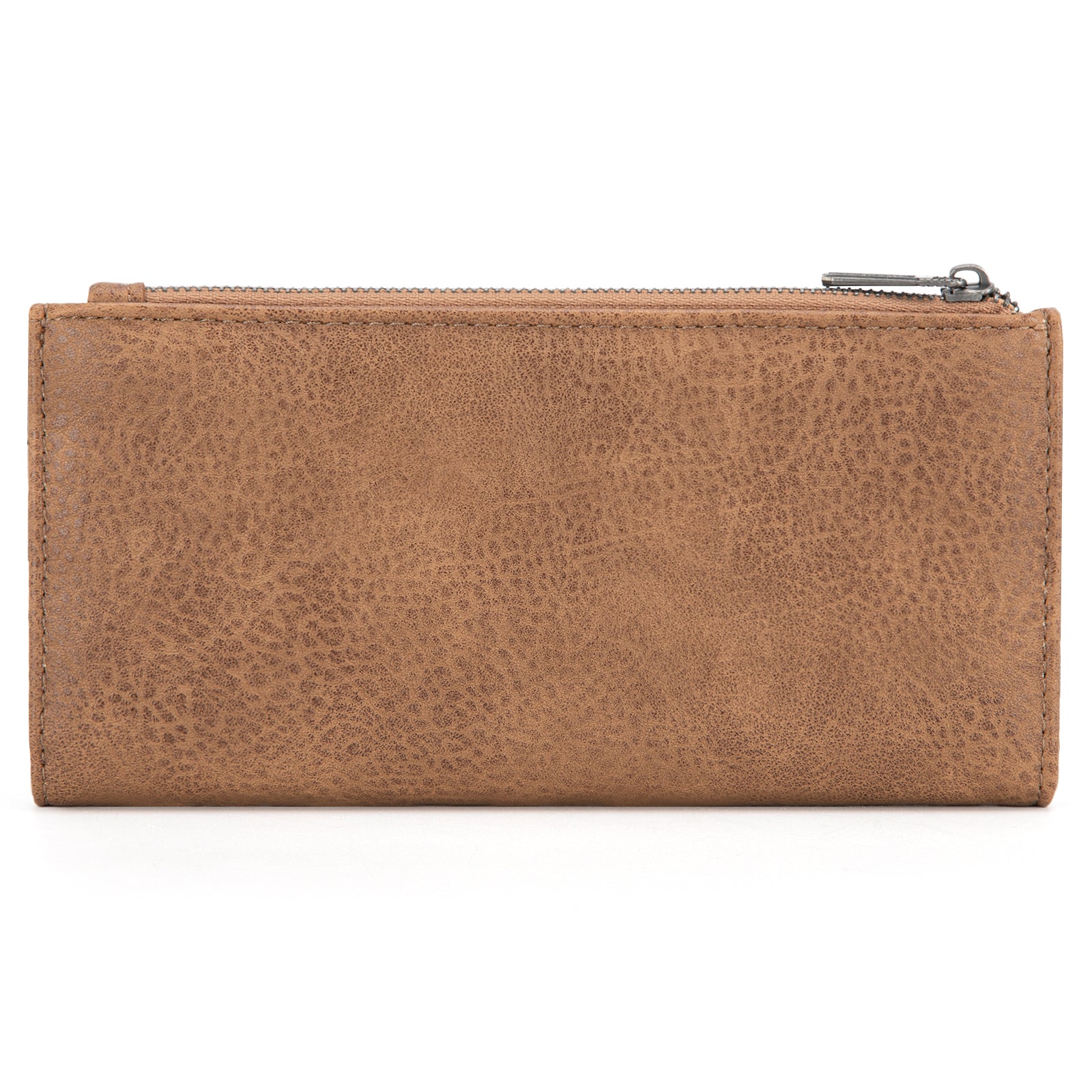 Embroidered Bi-Fold Wallet