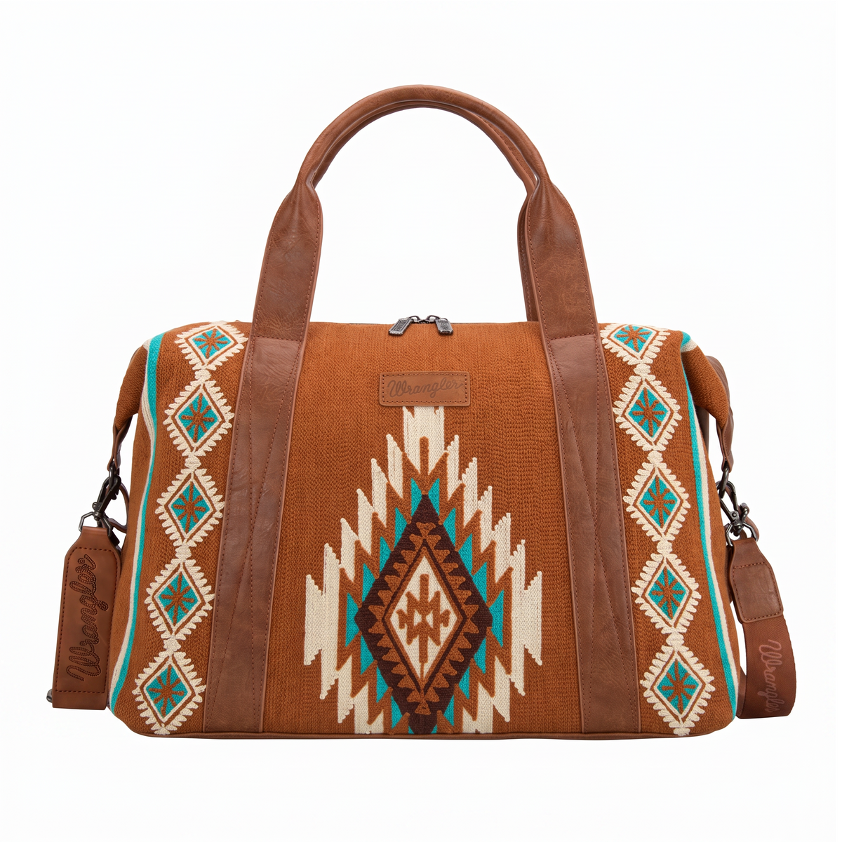 Wrangler Southwestern Print Duffle Bag