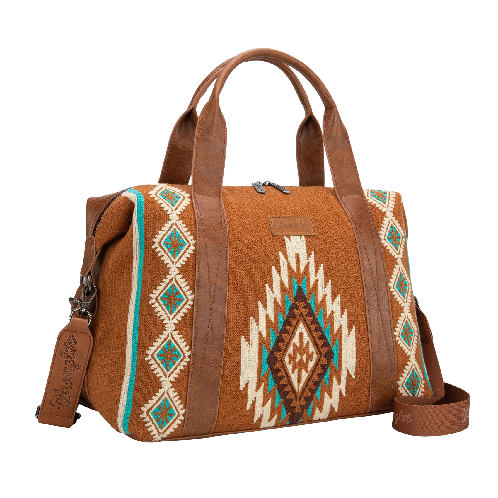 Wrangler Southwestern Print Duffle Bag