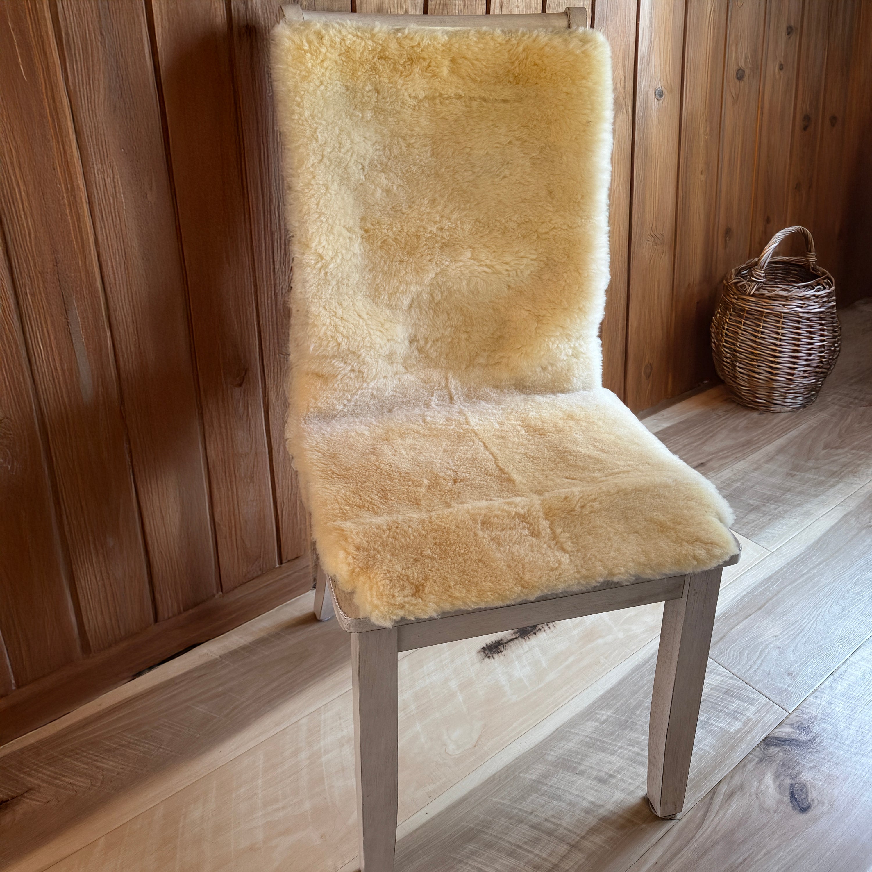 Multi Use Sheepskin Chair Cover