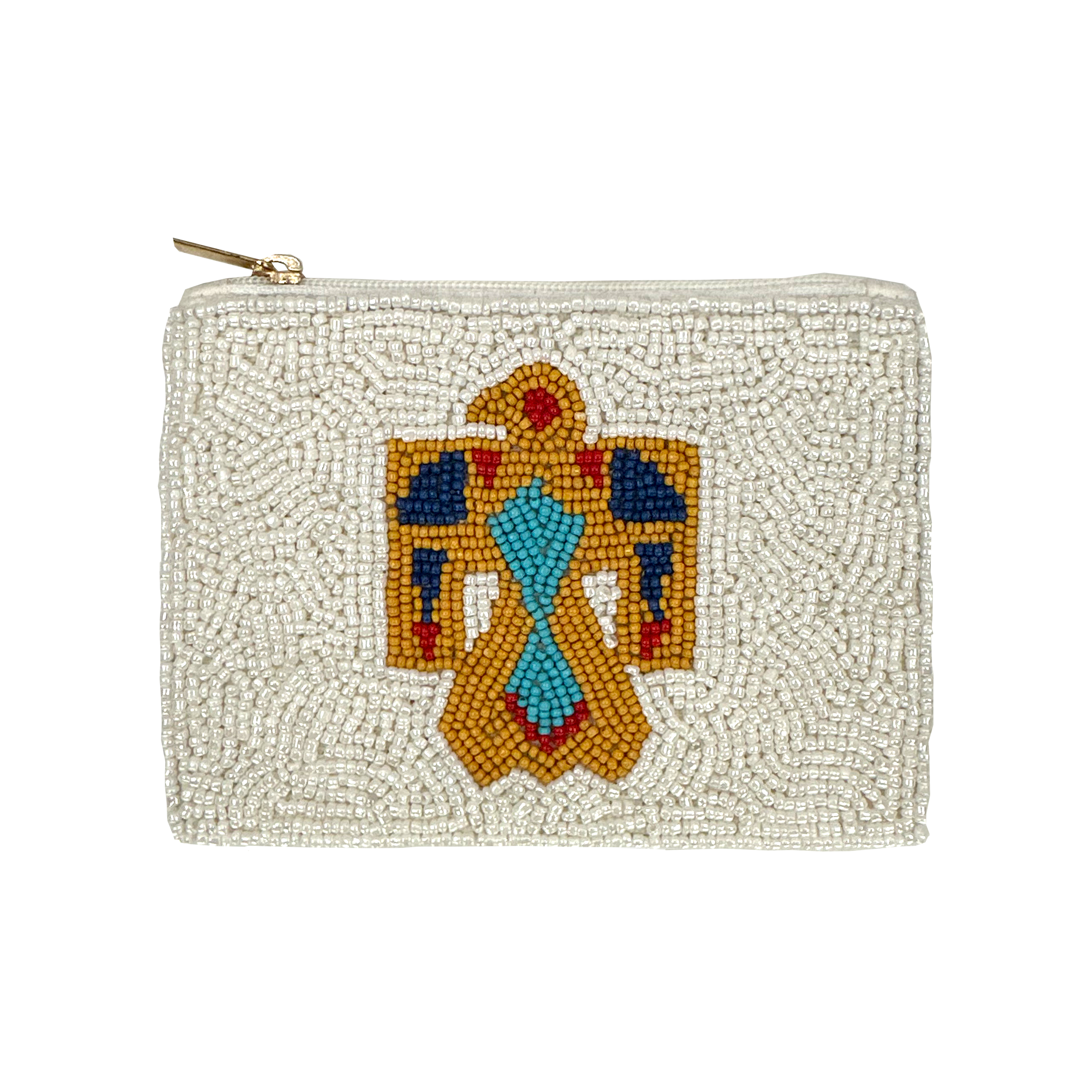 Southwestern Beaded Cosmetic Bag